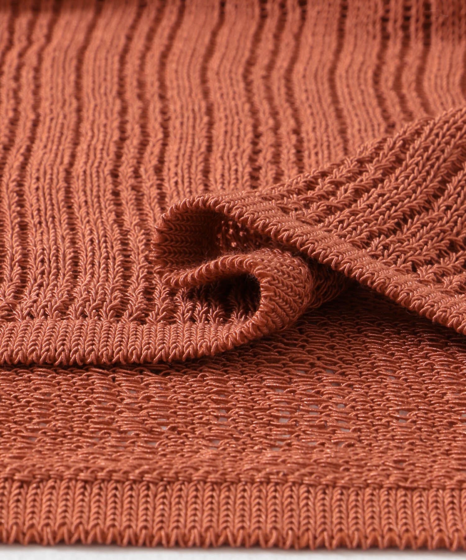 URBAN RESEARCH DOORS「ウォッシャブル透かし編みニット」|ニット・セーター|