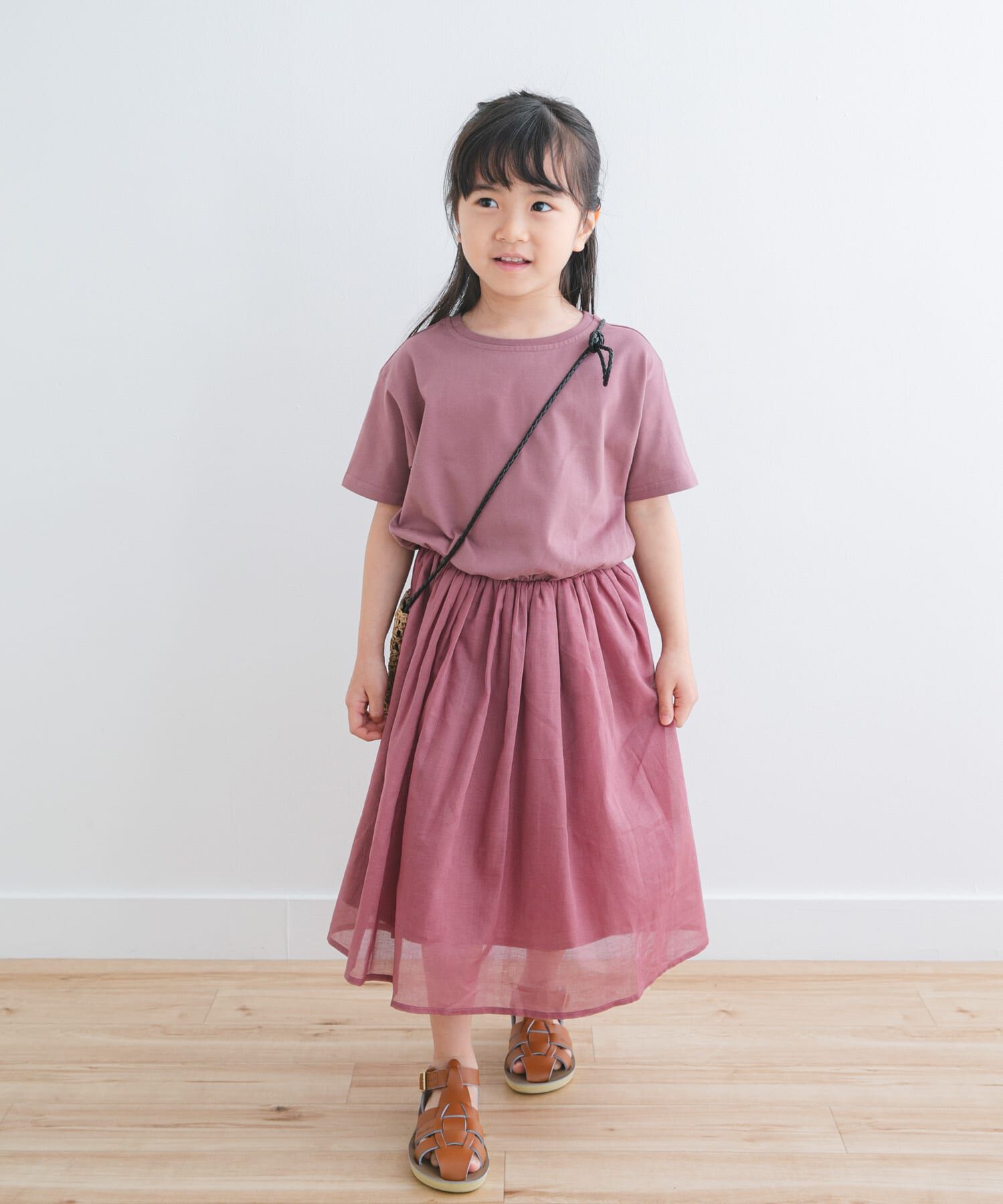 URBAN RESEARCH DOORS「『親子リンク』『UR TECH』ボイルドッキングワンピース(KIDS)」|ワンピース|