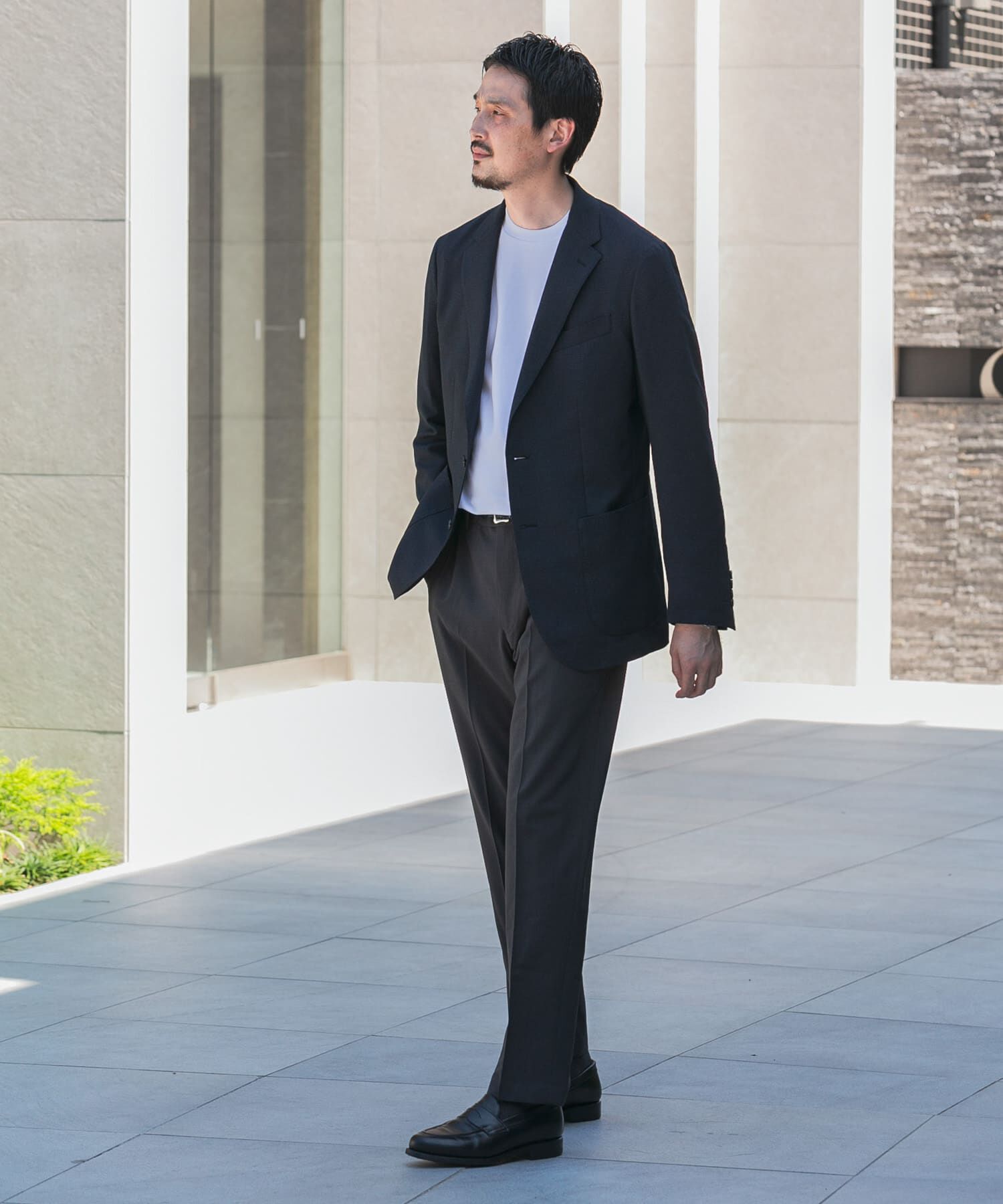URBAN RESEARCH DOORS「『洗濯可/防シワ』LIFE STYLE TAILOR　TRABESTグレンチェックジャケット」|その他|
