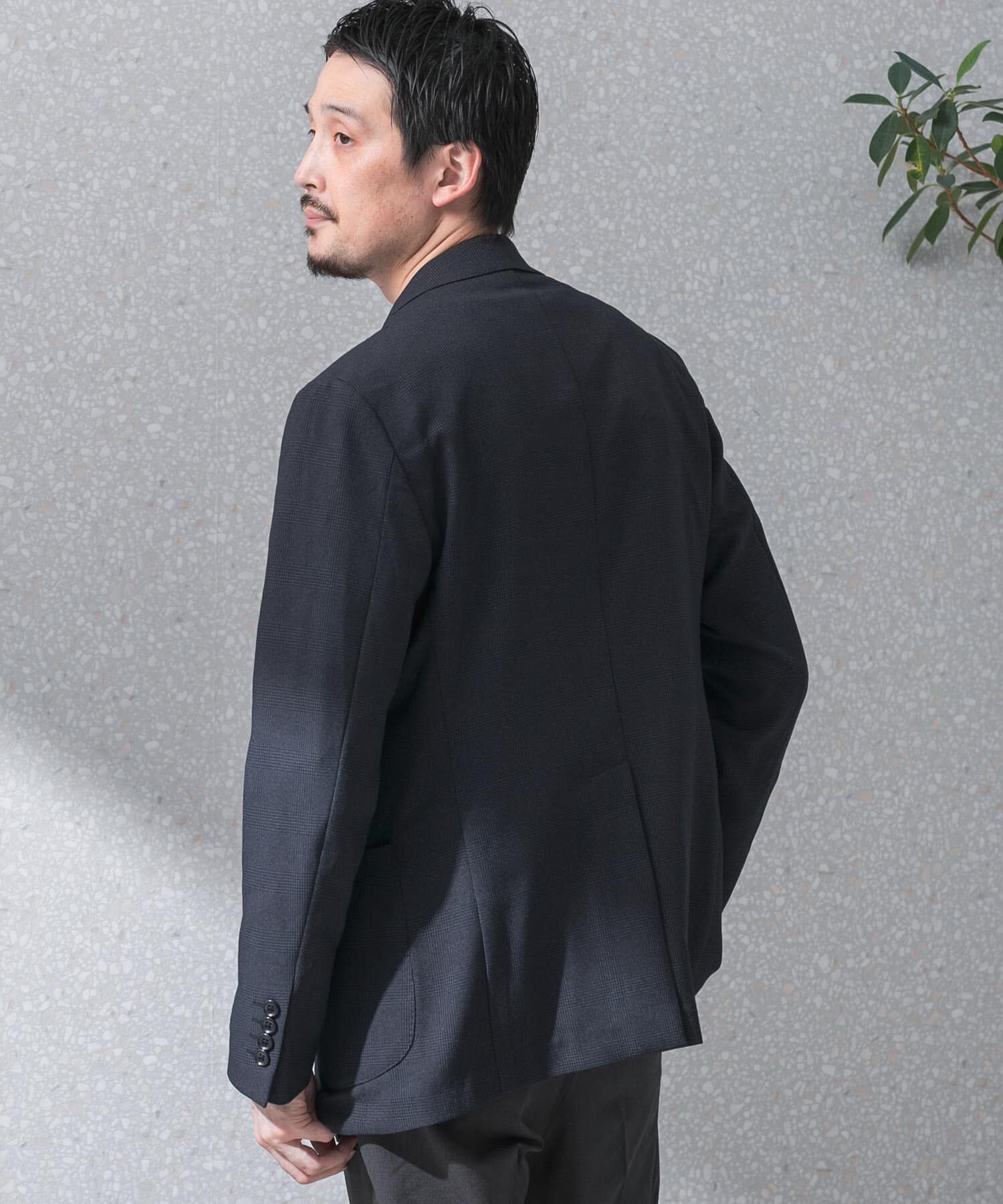 URBAN RESEARCH DOORS「『洗濯可/防シワ』LIFE STYLE TAILOR　TRABESTグレンチェックジャケット」|その他|