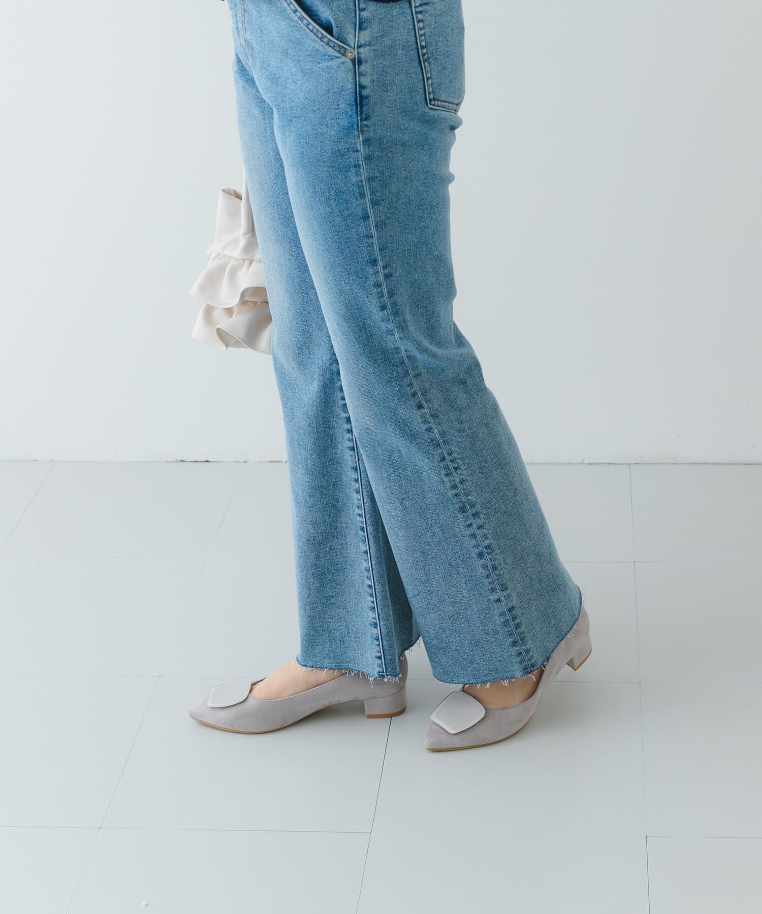 RODE SKO「『MADE IN JAPAN』 3センチクリアバックルパンプス」|パンプス|