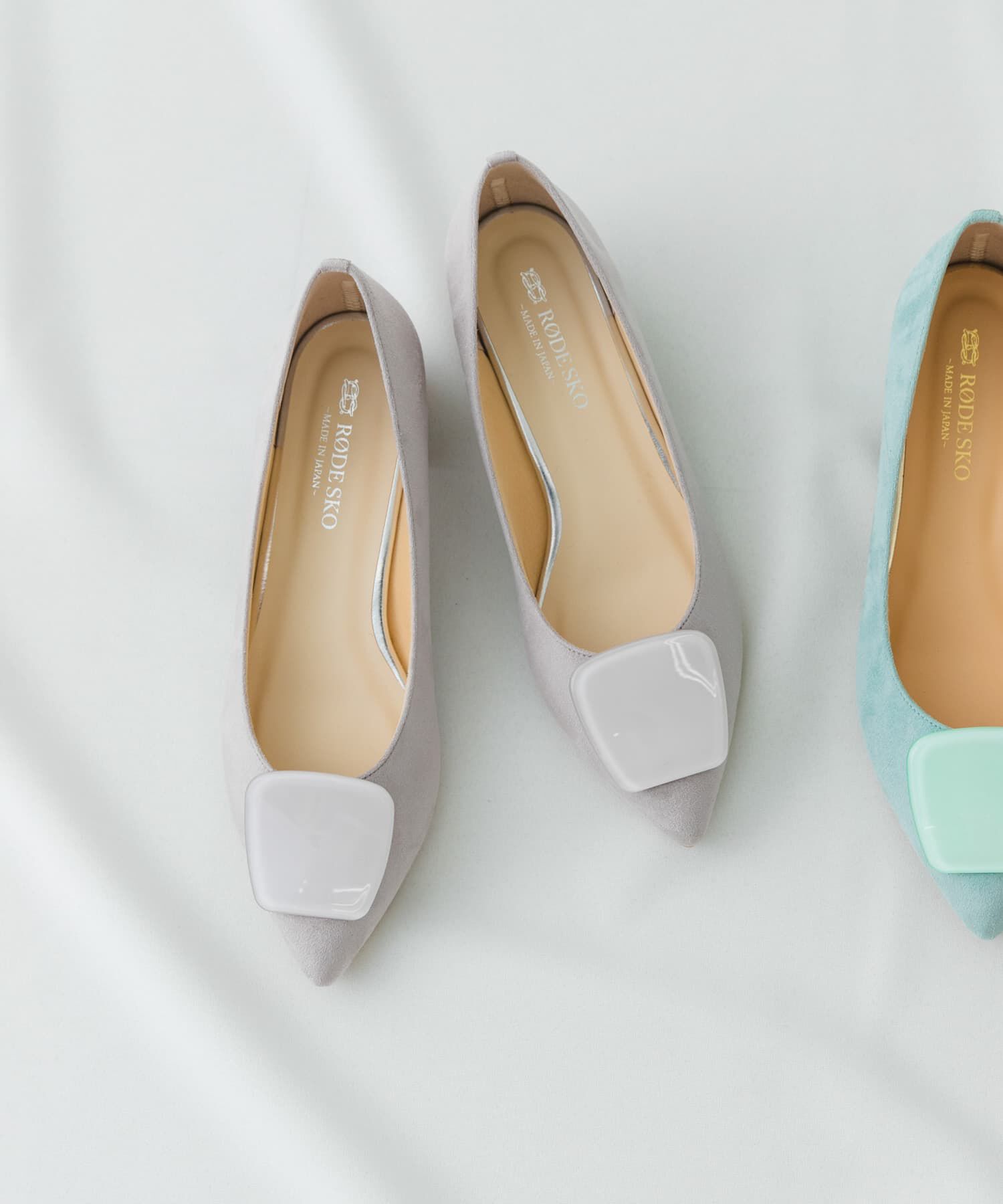 RODE SKO「『MADE IN JAPAN』 3センチクリアバックルパンプス」|パンプス|