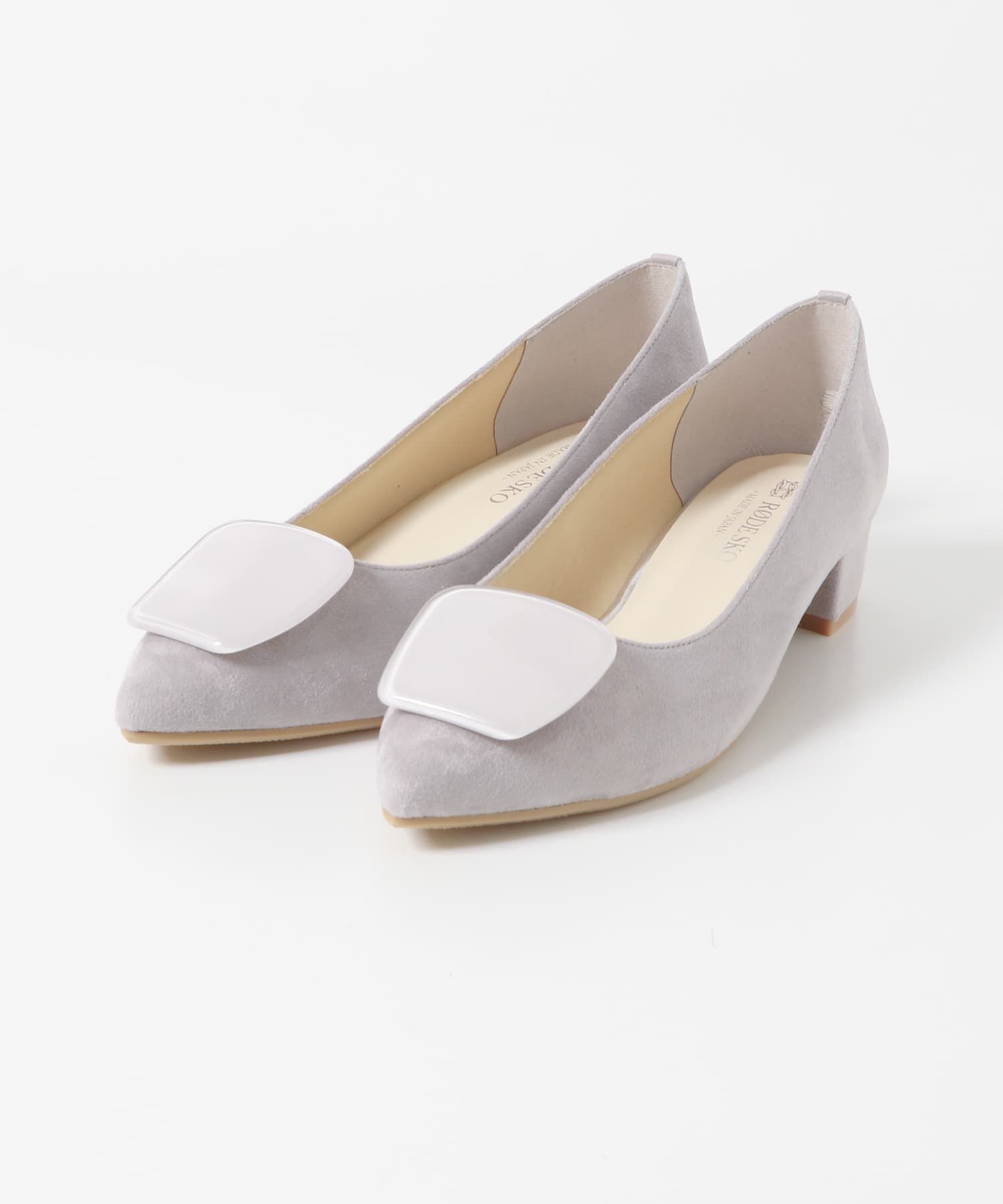 RODE SKO「『MADE IN JAPAN』 3センチクリアバックルパンプス」|パンプス|