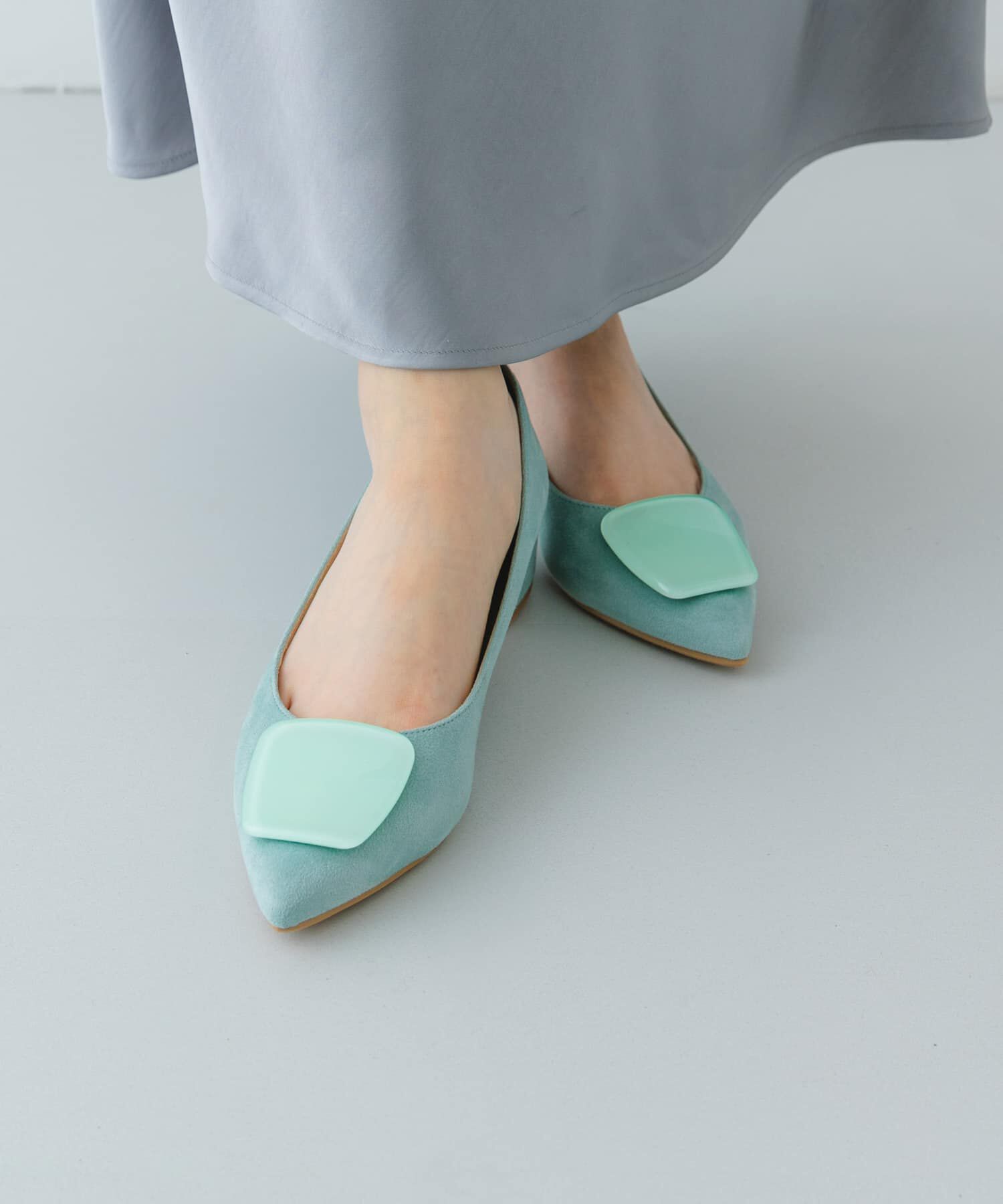 RODE SKO「『MADE IN JAPAN』 3センチクリアバックルパンプス」|パンプス|