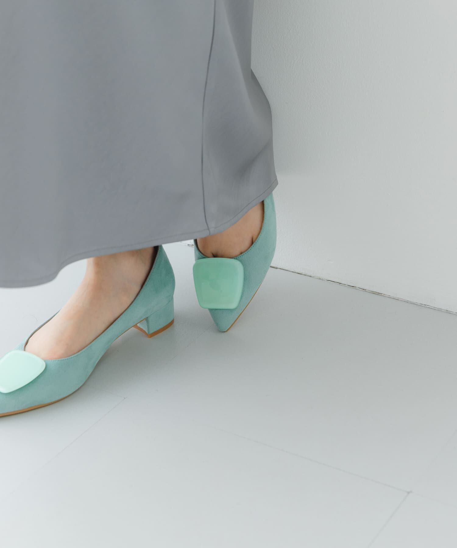 RODE SKO「『MADE IN JAPAN』 3センチクリアバックルパンプス」|パンプス|