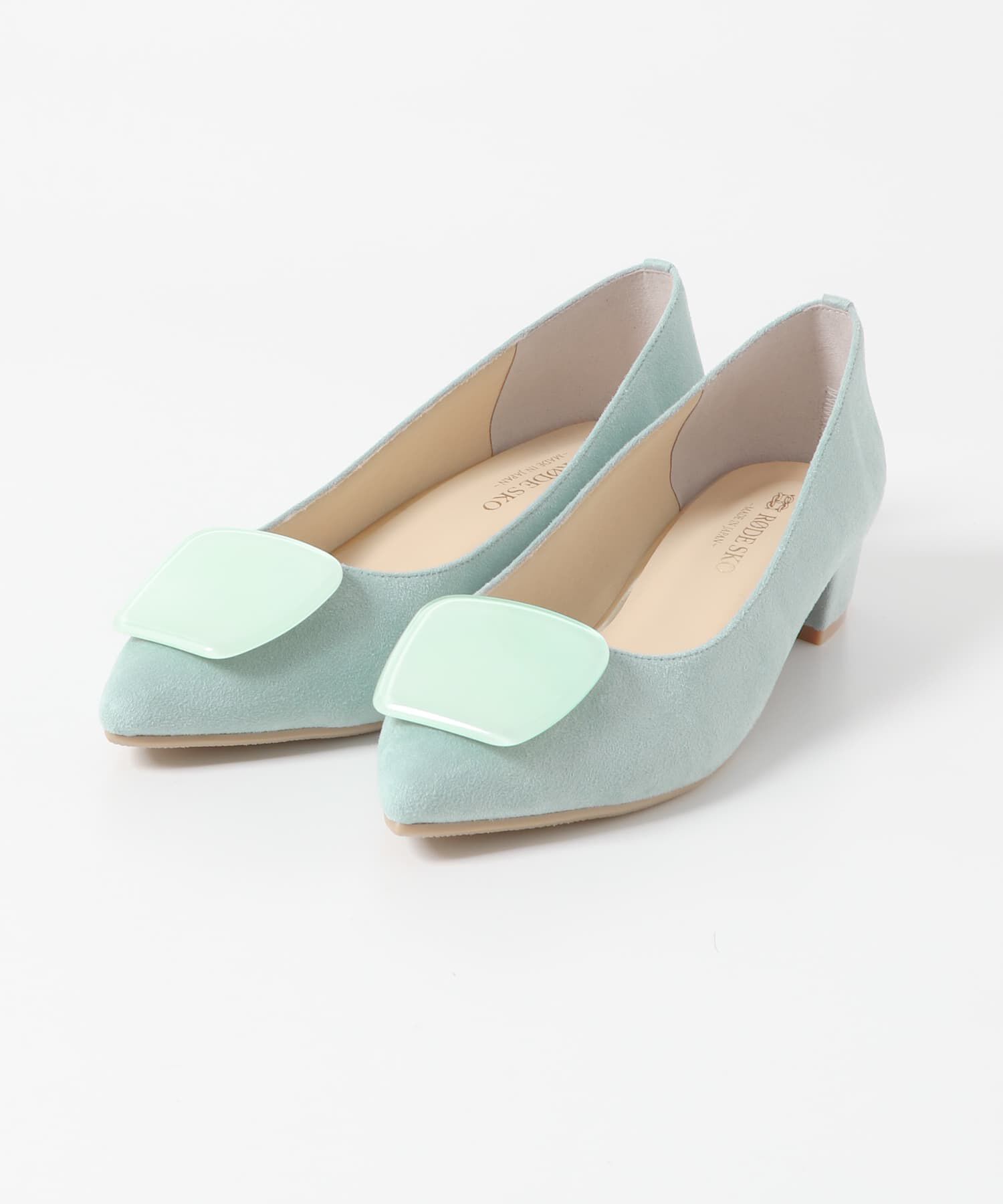 RODE SKO「『MADE IN JAPAN』 3センチクリアバックルパンプス」|パンプス|