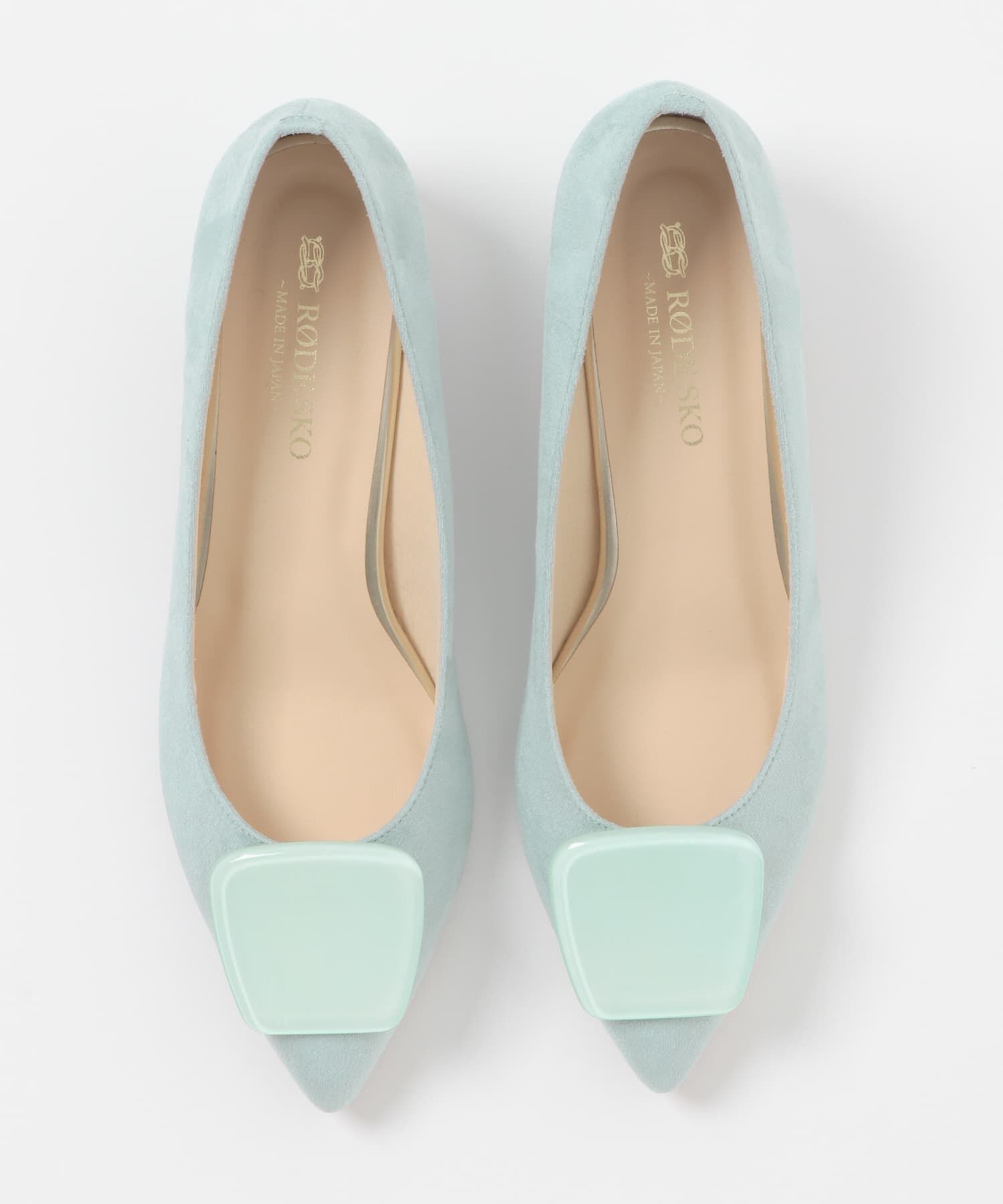 RODE SKO「『MADE IN JAPAN』 3センチクリアバックルパンプス」|パンプス|