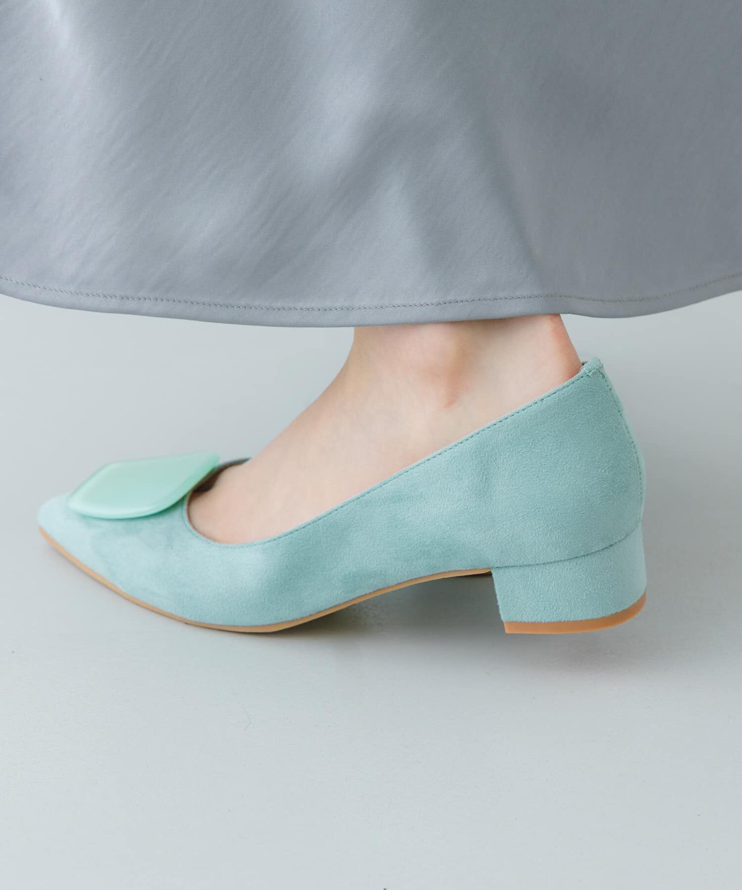 RODE SKO「『MADE IN JAPAN』 3センチクリアバックルパンプス」|パンプス|