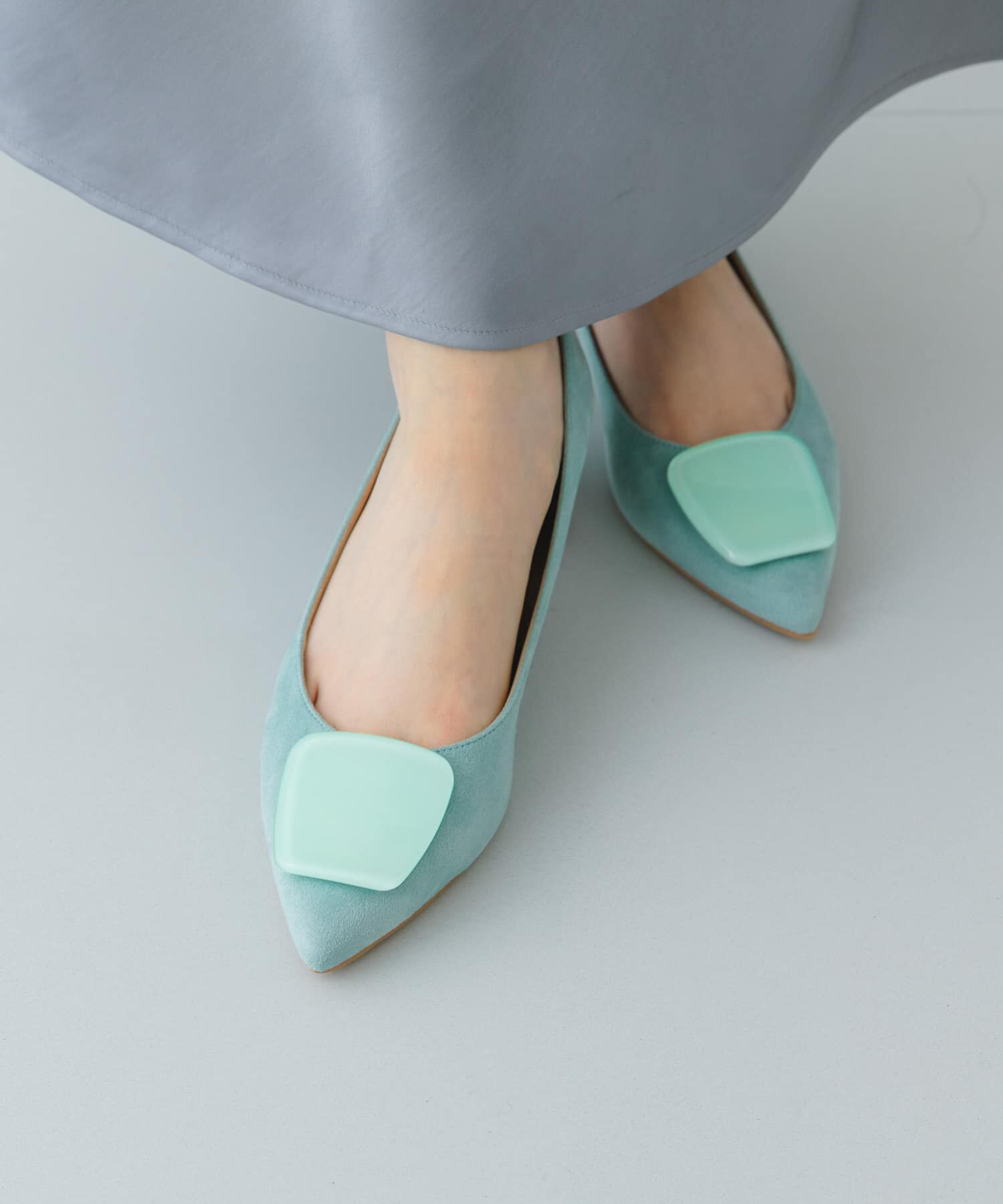 RODE SKO「『MADE IN JAPAN』 3センチクリアバックルパンプス」|パンプス|