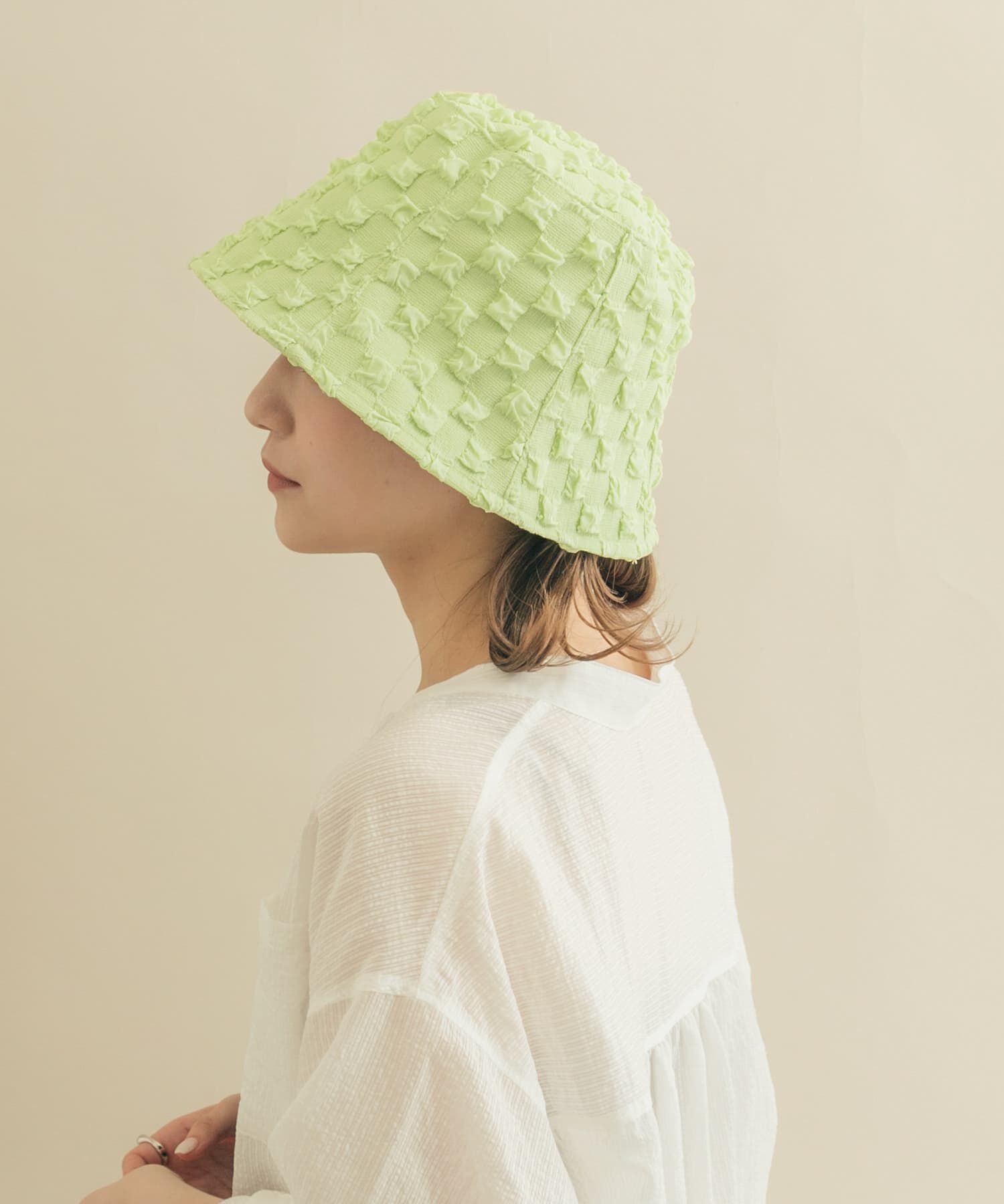 SMELLY「ポコポコバケットハット」|ハット|