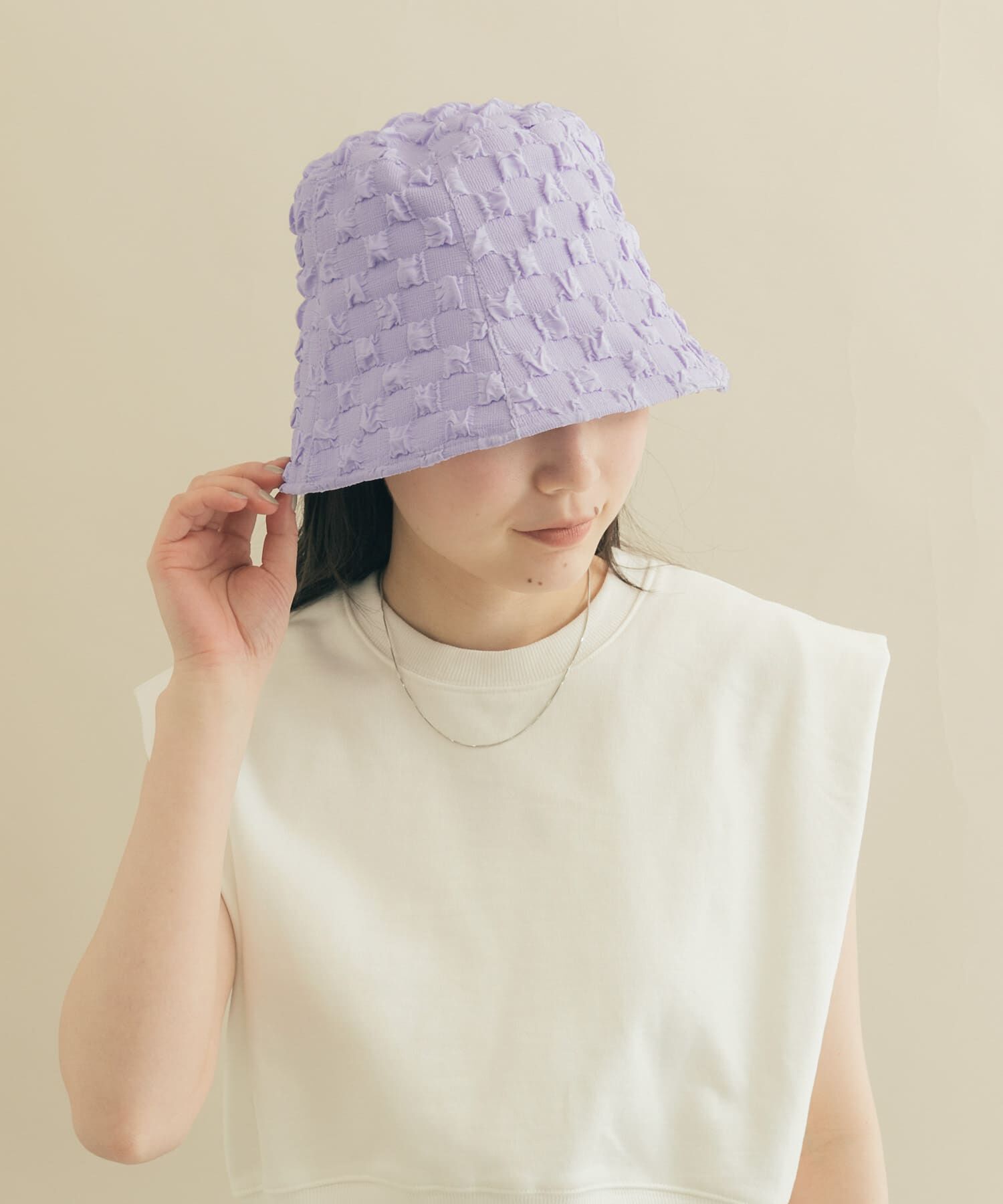 SMELLY「ポコポコバケットハット」|ハット|