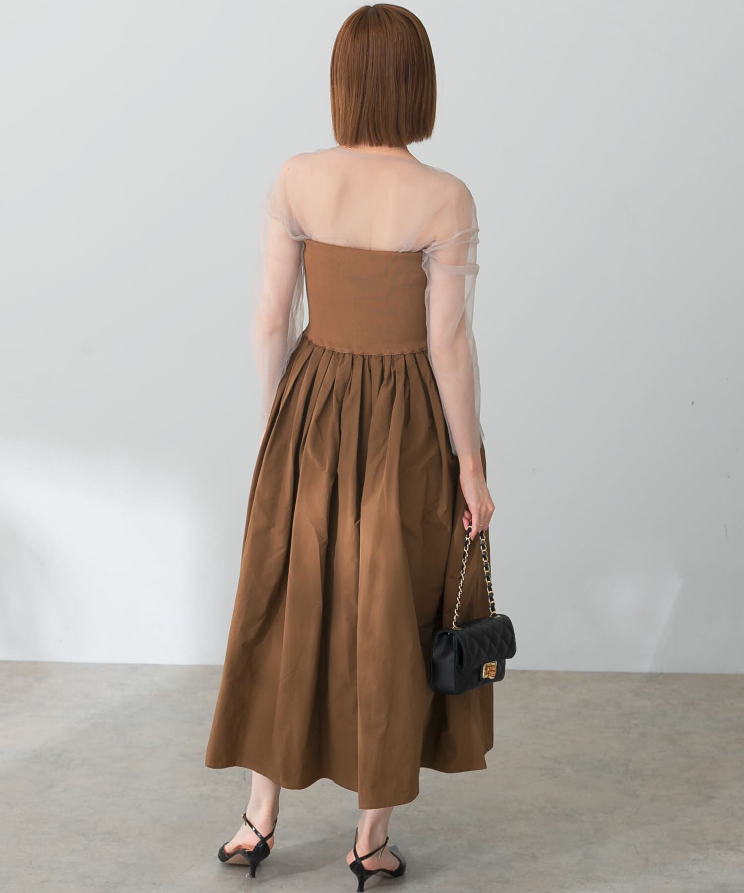 URBAN RESEARCH ROSSO「レイヤードチュールブラウス」|その他|