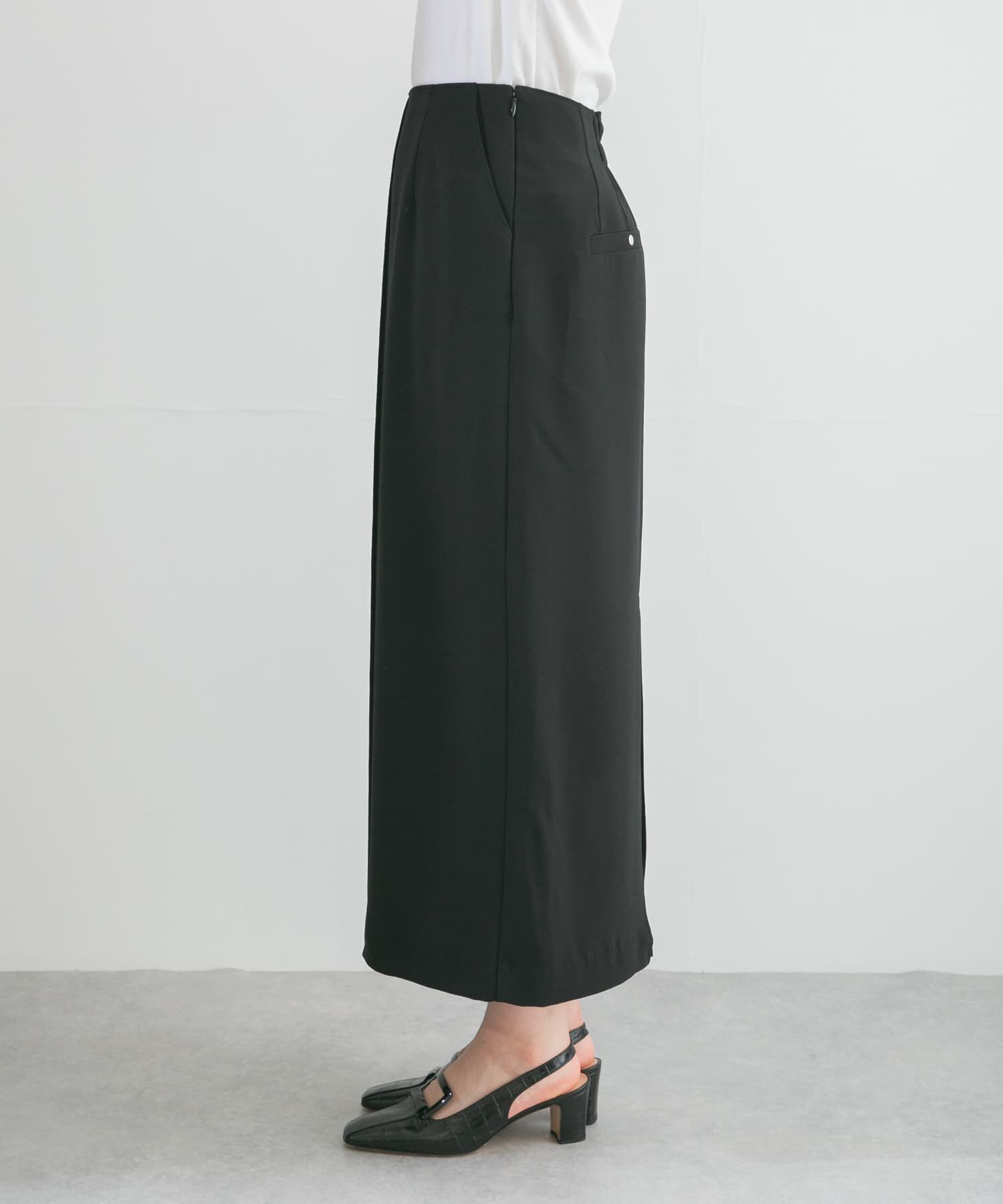 URBAN RESEARCH ROSSO「ピンタックペンシルスカート」|スカート|