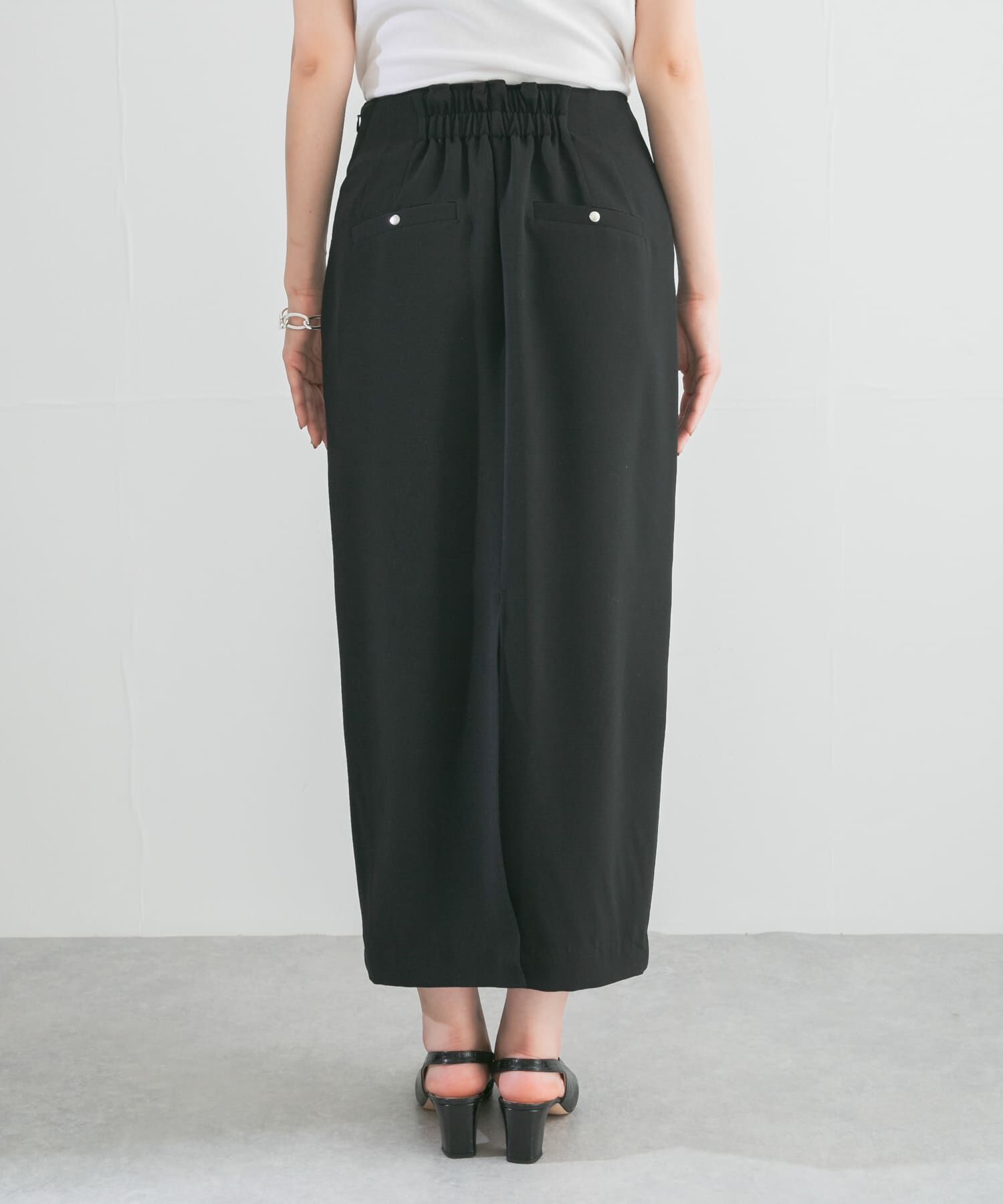 URBAN RESEARCH ROSSO「ピンタックペンシルスカート」|スカート|