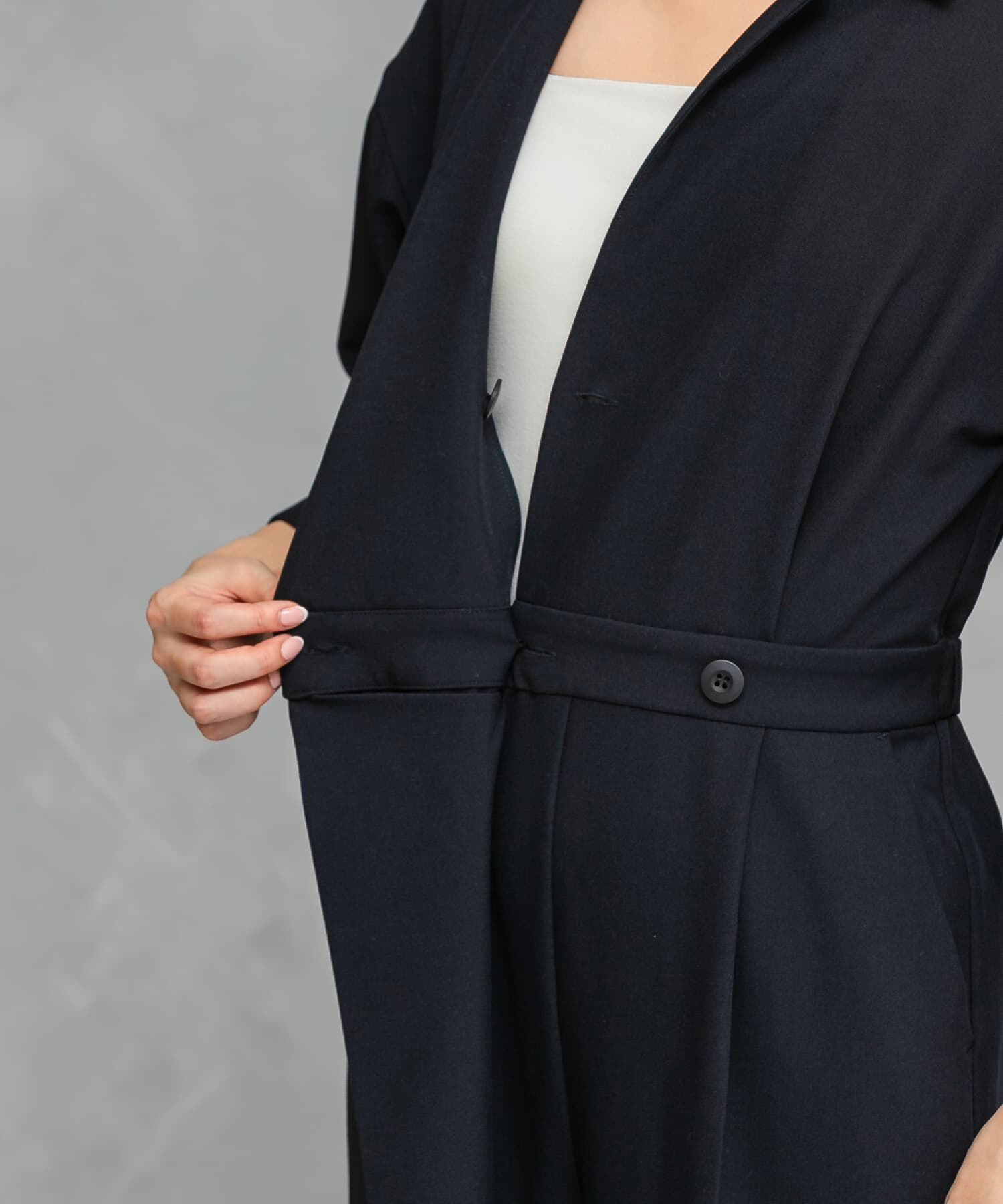 URBAN RESEARCH ROSSO「ラップデザインオールインワン」|スカート|