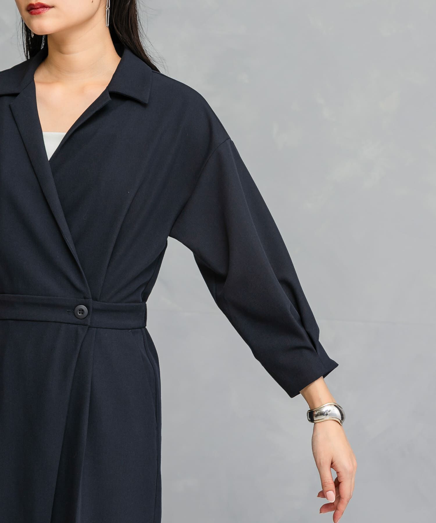 URBAN RESEARCH ROSSO「ラップデザインオールインワン」|スカート|