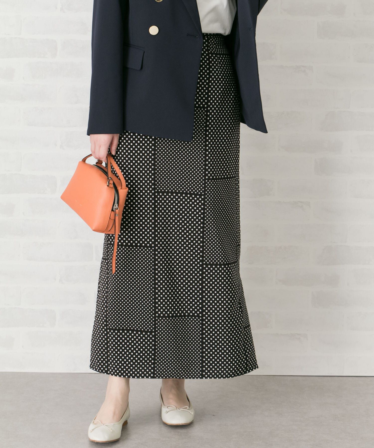 URBAN RESEARCH ROSSO「ランダムドットスカート」|スカート|