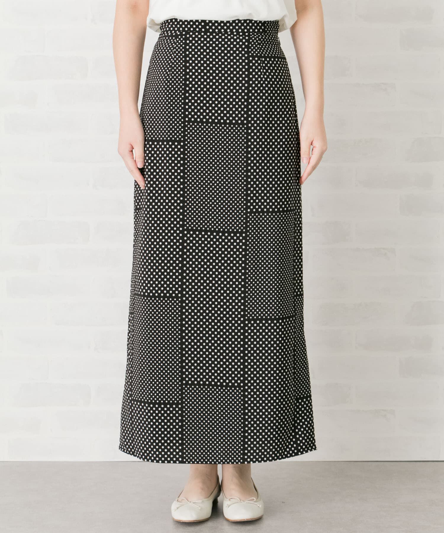 URBAN RESEARCH ROSSO「ランダムドットスカート」|スカート|