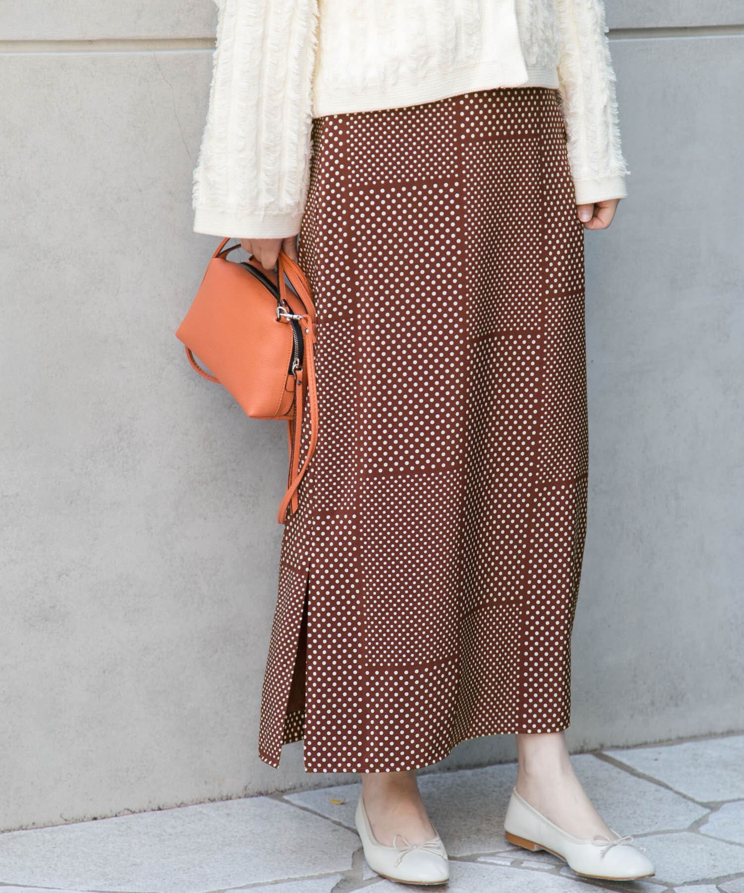 URBAN RESEARCH ROSSO「ランダムドットスカート」|スカート|