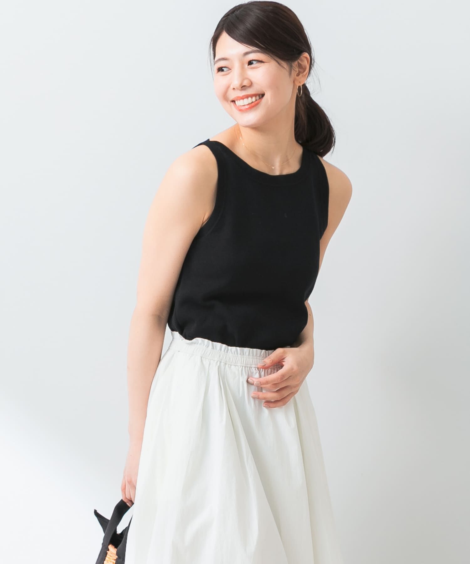 URBAN RESEARCH ROSSO「F by ROSSO　ウォッシャブルミラノリブアメスリニット」|ニット・セーター|