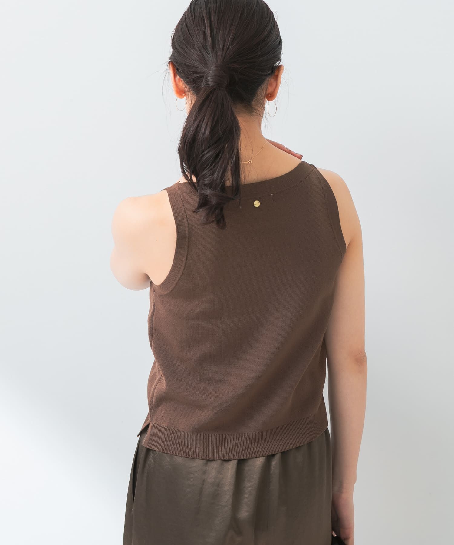 URBAN RESEARCH ROSSO「F by ROSSO　ウォッシャブルミラノリブアメスリニット」|ニット・セーター|