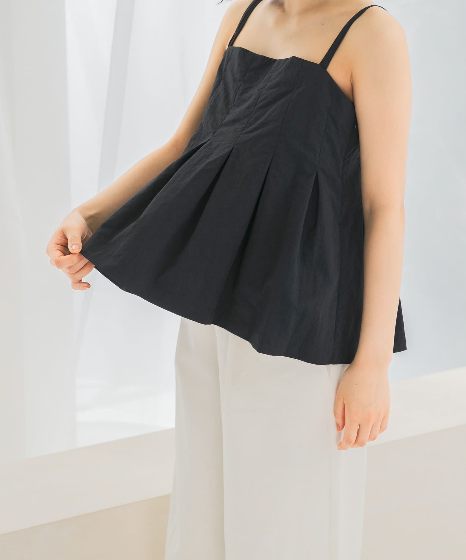 URBAN RESEARCH ROSSO「撥水UVデザインタックキャミソール」|キャミソール|