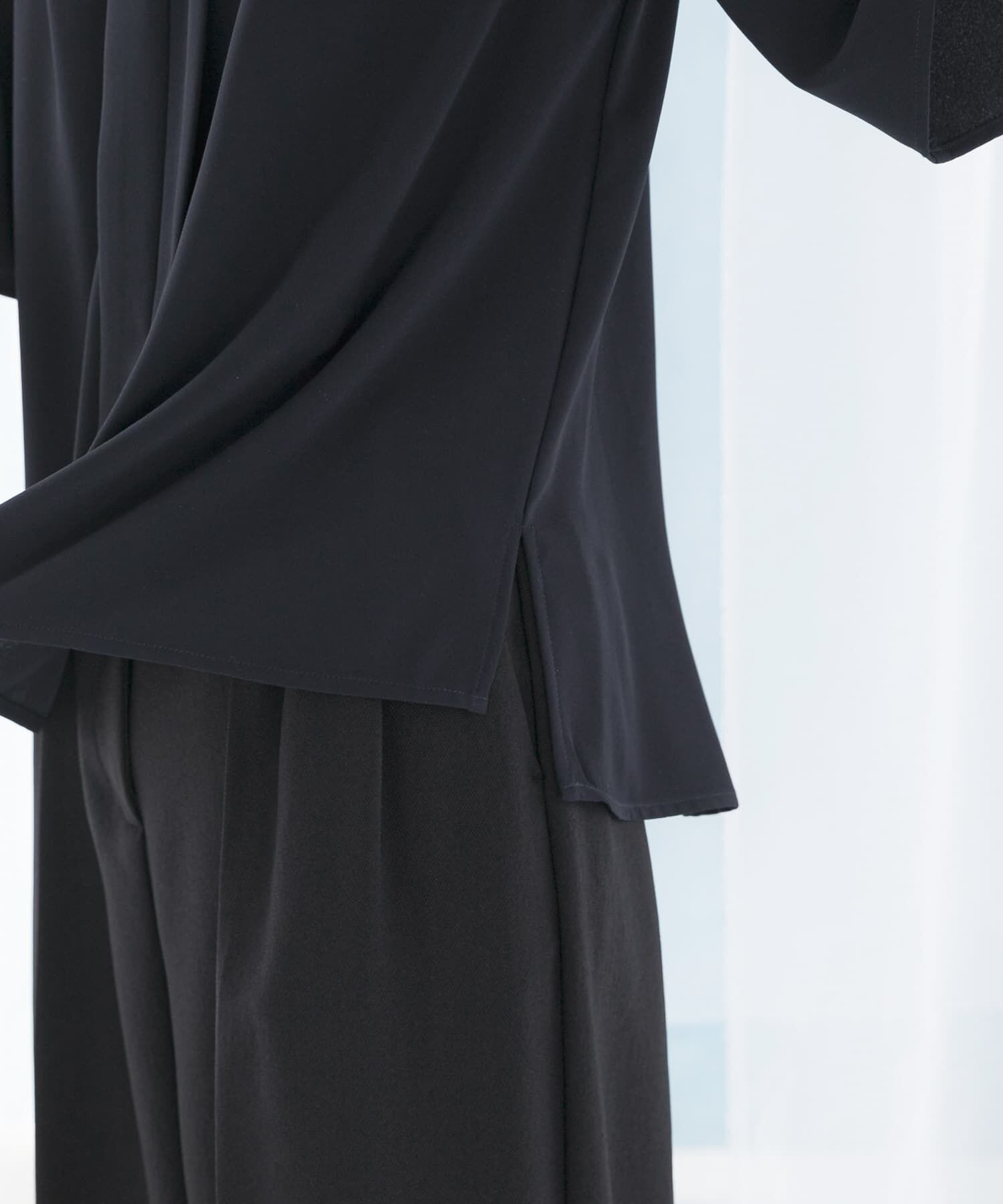 URBAN RESEARCH ROSSO「2WAYウォッシャブルフレアスリーブブラウス」|シャツ・ブラウス|