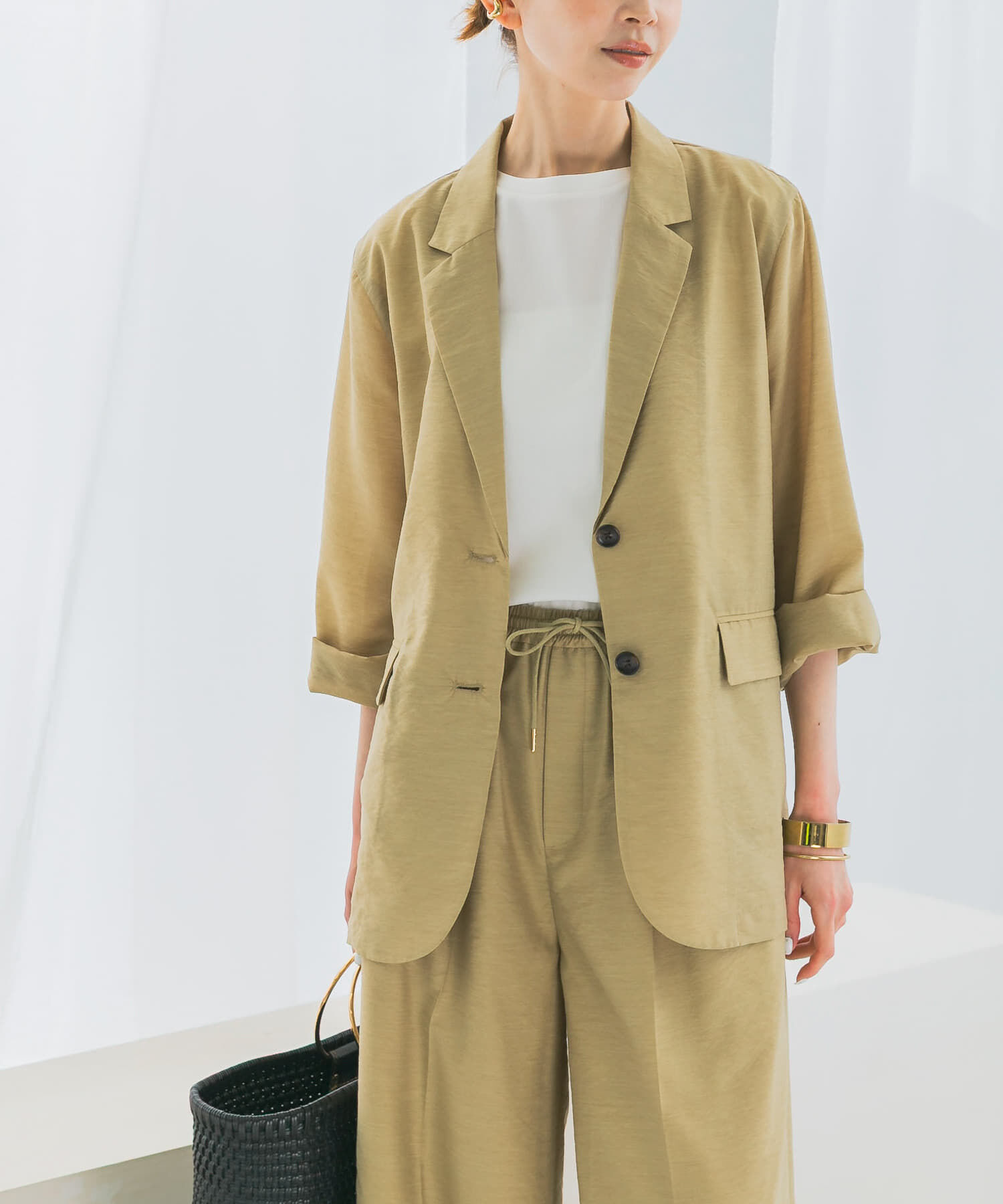 URBAN RESEARCH ROSSO「シアージャケット」|その他|ベージュ