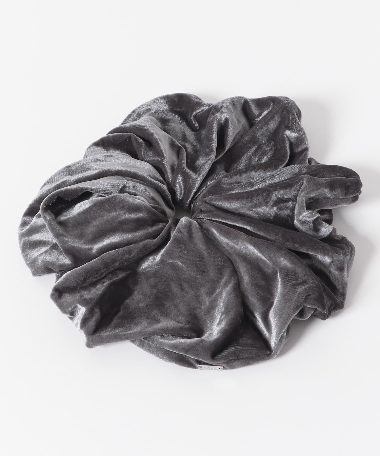 URBAN RESEARCH ROSSO「heyep　Large Velour Scrunchie」|ヘアゴム・シュシュ|グレー