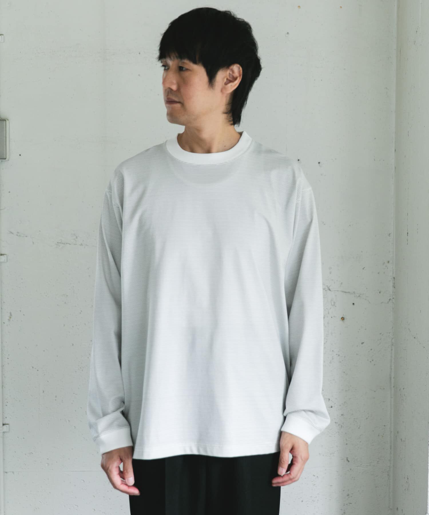 URBAN RESEARCH DOORS「クイックドライロングスリーブTシャツ」|Tシャツ・カットソー|