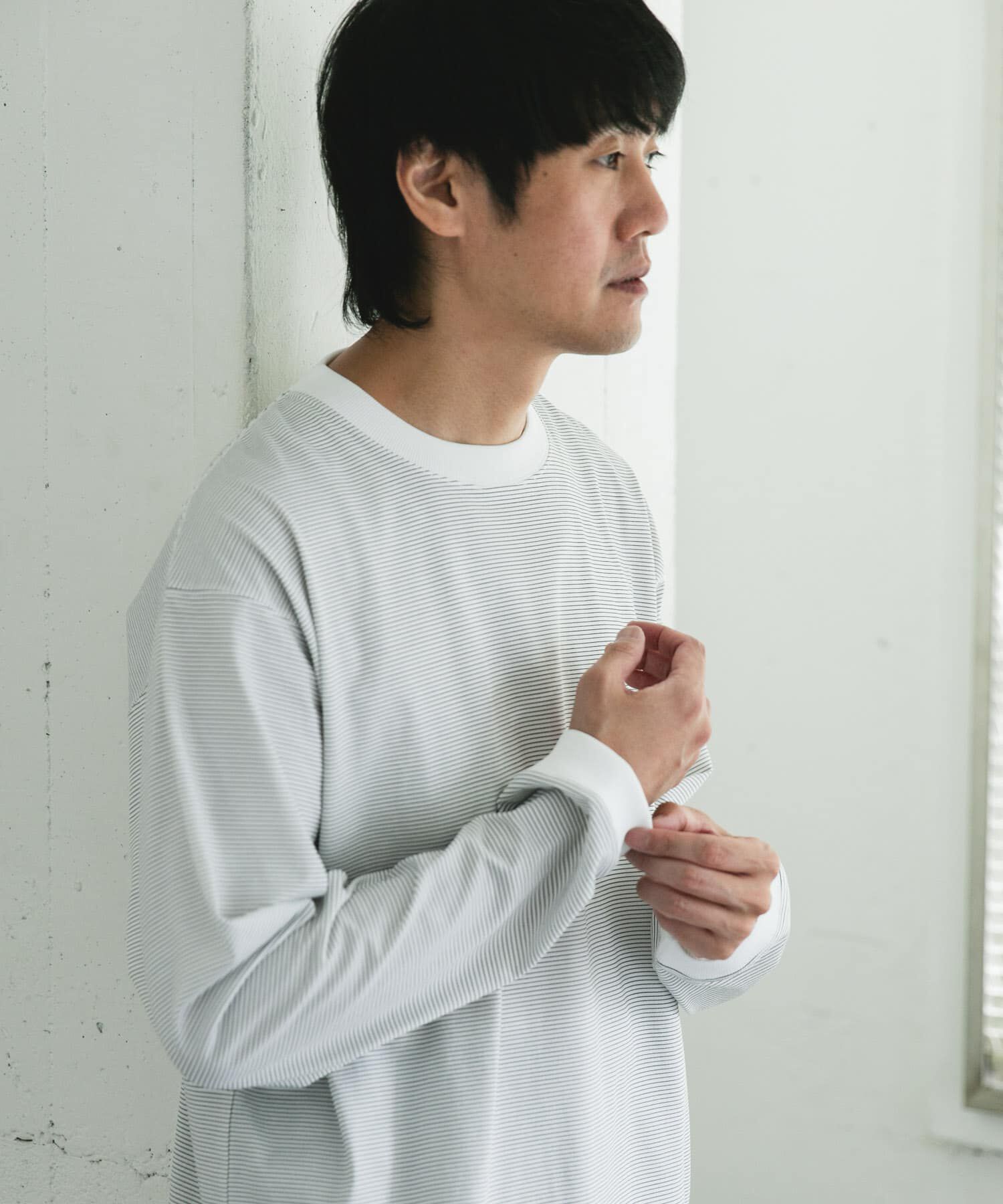 URBAN RESEARCH DOORS「クイックドライロングスリーブTシャツ」|Tシャツ・カットソー|