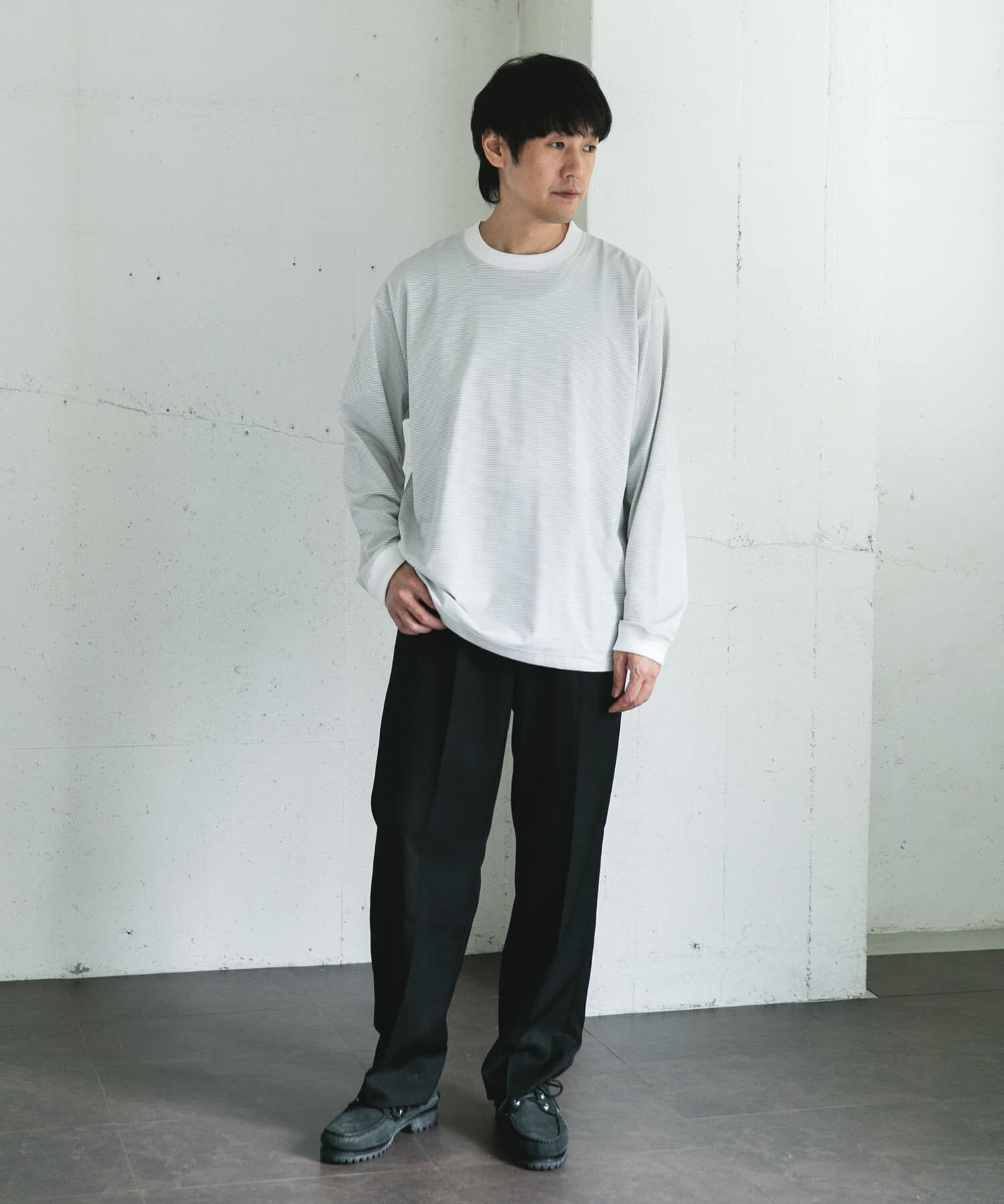 URBAN RESEARCH DOORS「クイックドライロングスリーブTシャツ」|Tシャツ・カットソー|