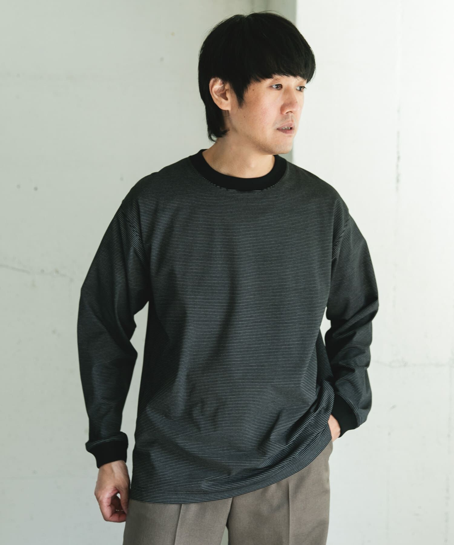 URBAN RESEARCH DOORS「クイックドライロングスリーブTシャツ」|Tシャツ・カットソー|