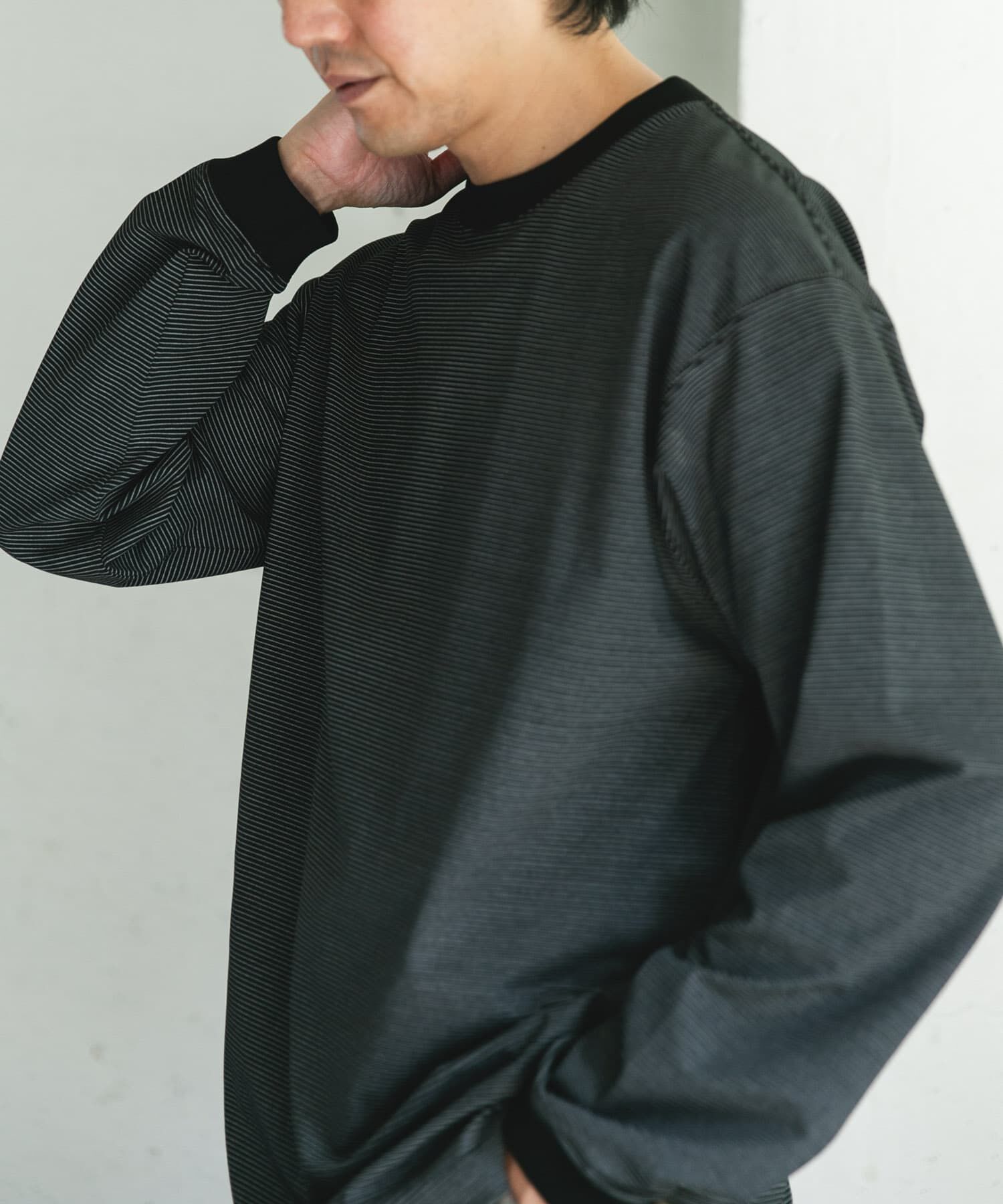 URBAN RESEARCH DOORS「クイックドライロングスリーブTシャツ」|Tシャツ・カットソー|