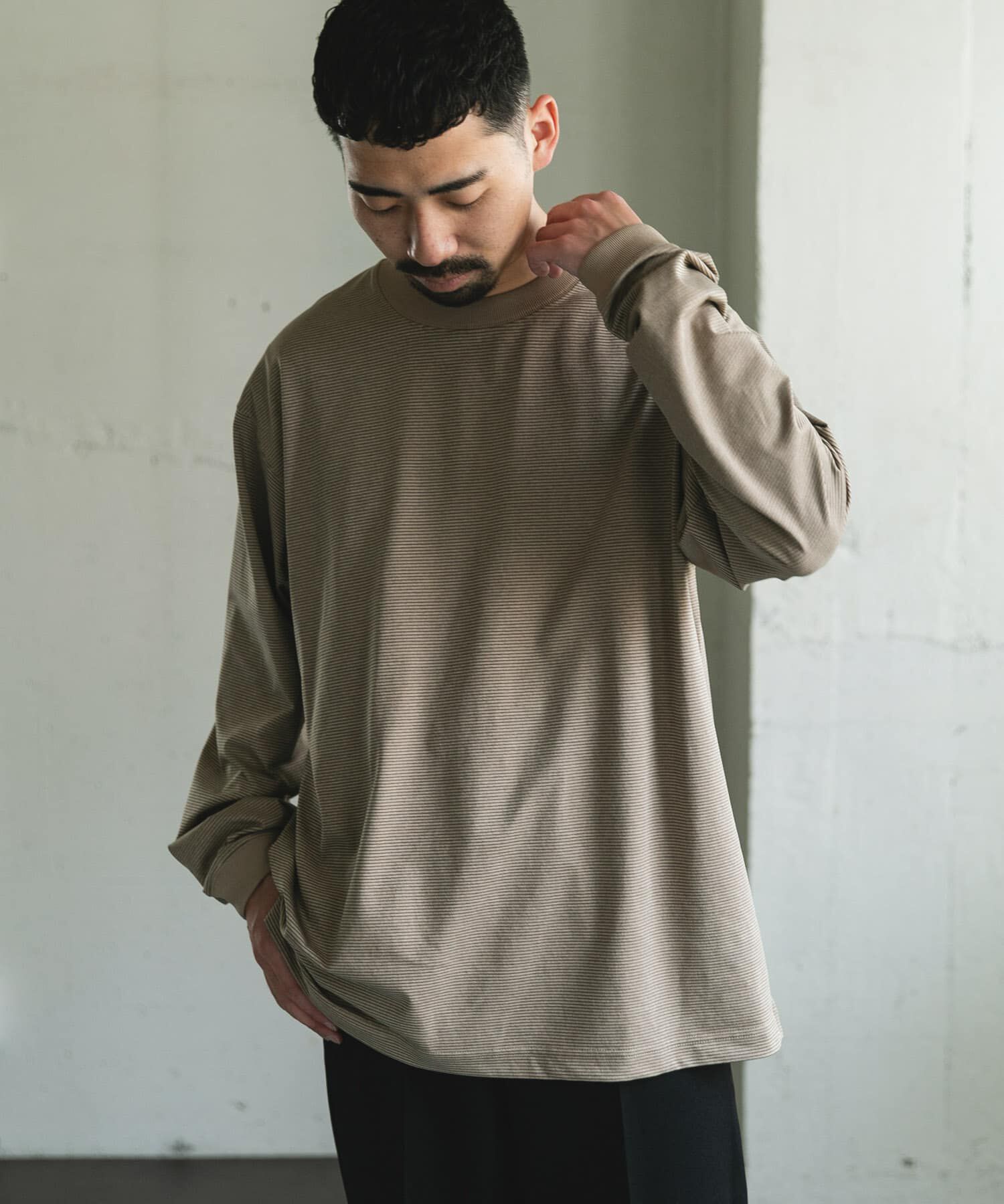 URBAN RESEARCH DOORS「クイックドライロングスリーブTシャツ」|Tシャツ・カットソー|