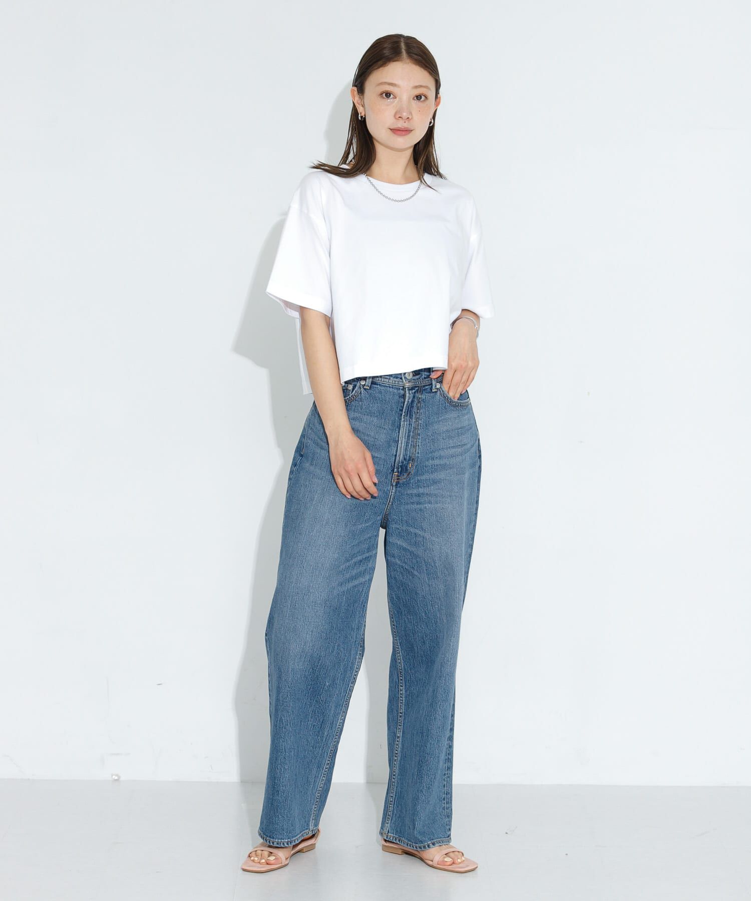 Sonny Label 「SHELTECH クロップドTシャツ」|Tシャツ・カットソー|