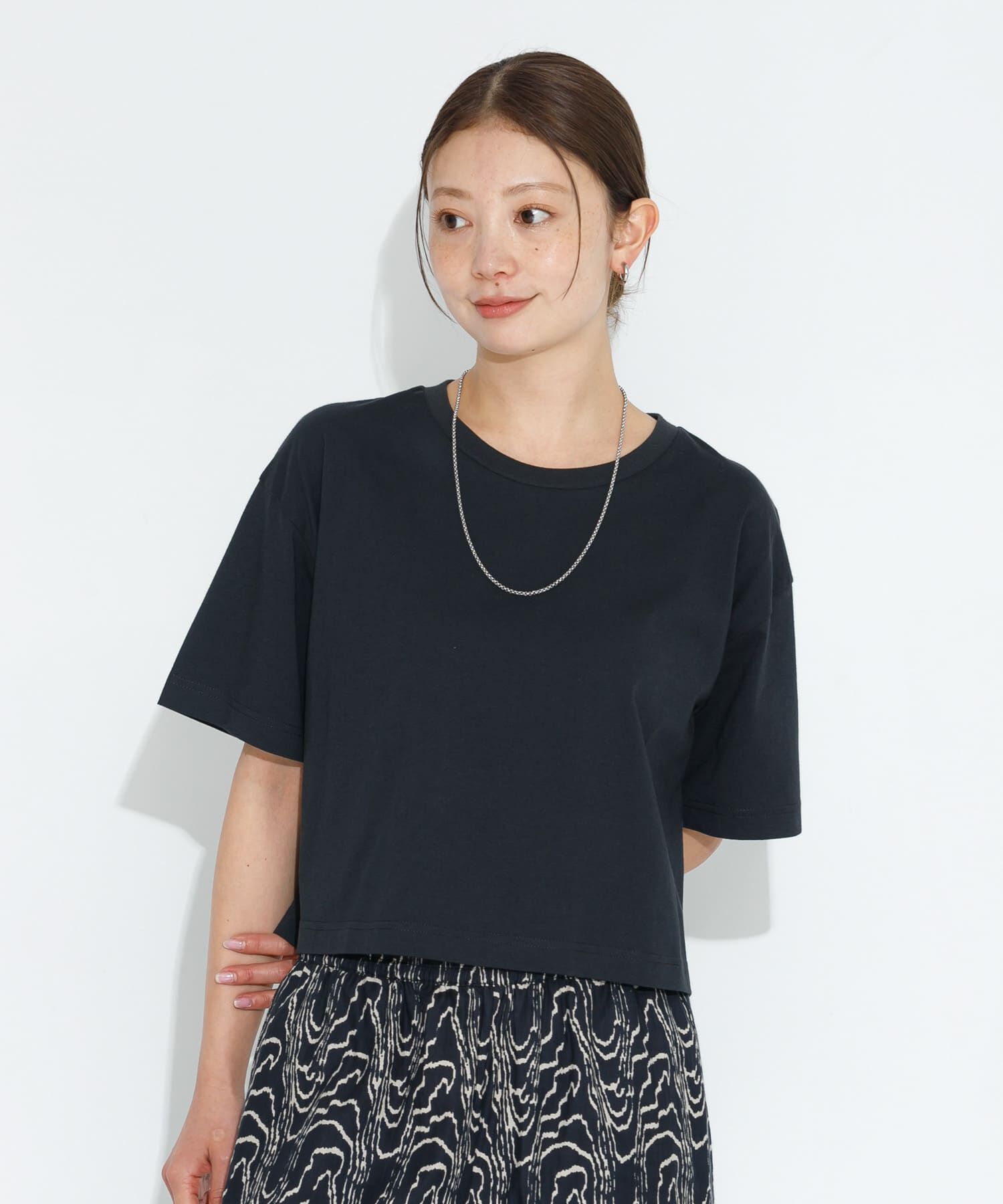 Sonny Label 「SHELTECH クロップドTシャツ」|Tシャツ・カットソー|