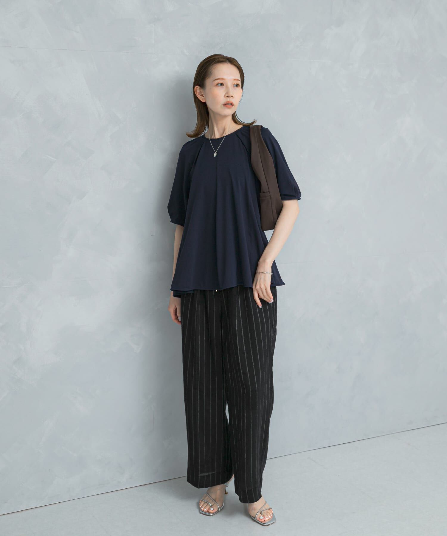 URBAN RESEARCH ROSSO「クールタッチフレアポンチプルオーバー」|Tシャツ・カットソー|