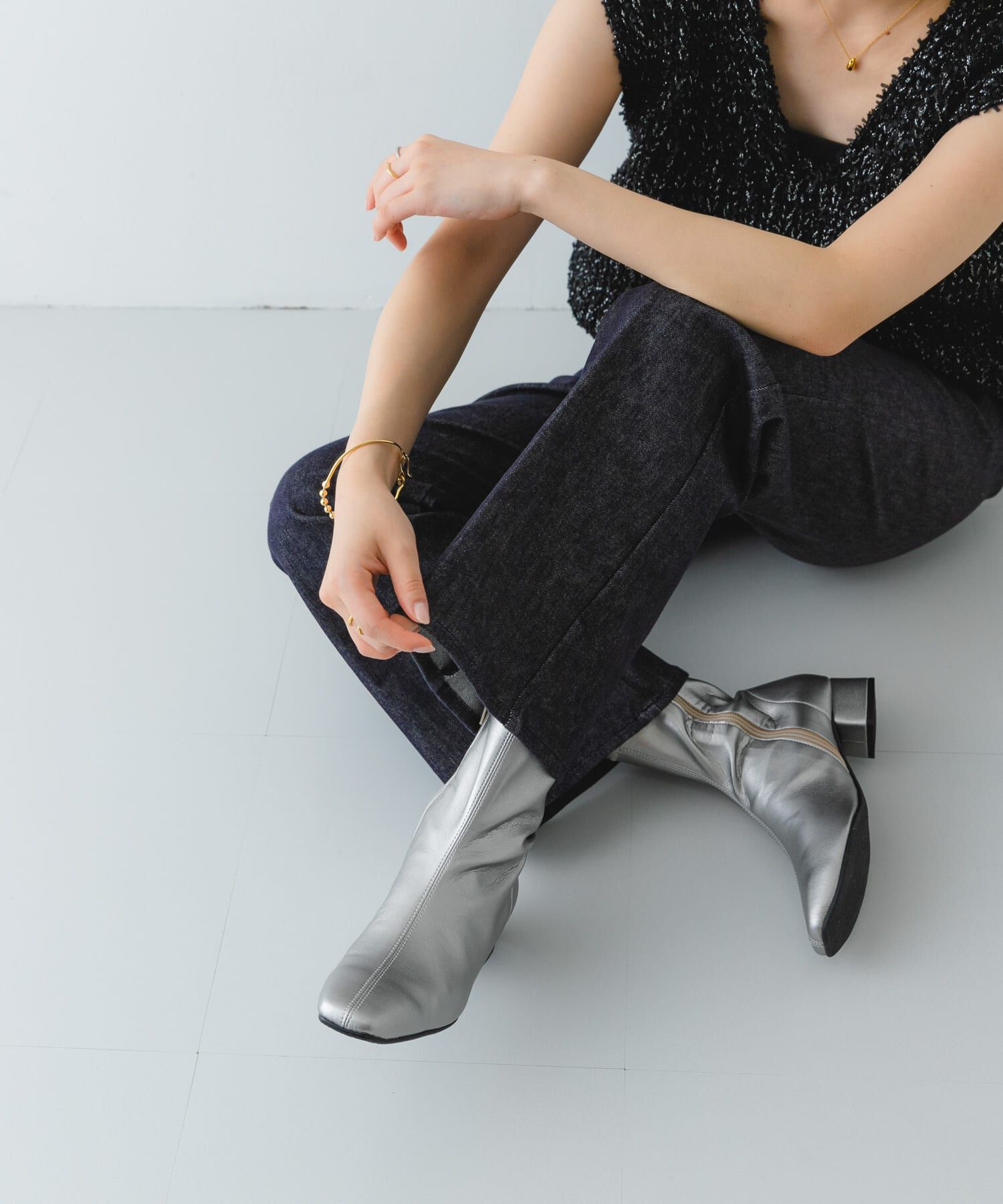 RODE SKO「『MADE IN JAPAN』3センチスクエアトゥショートブーツ」|ショートブーツ|