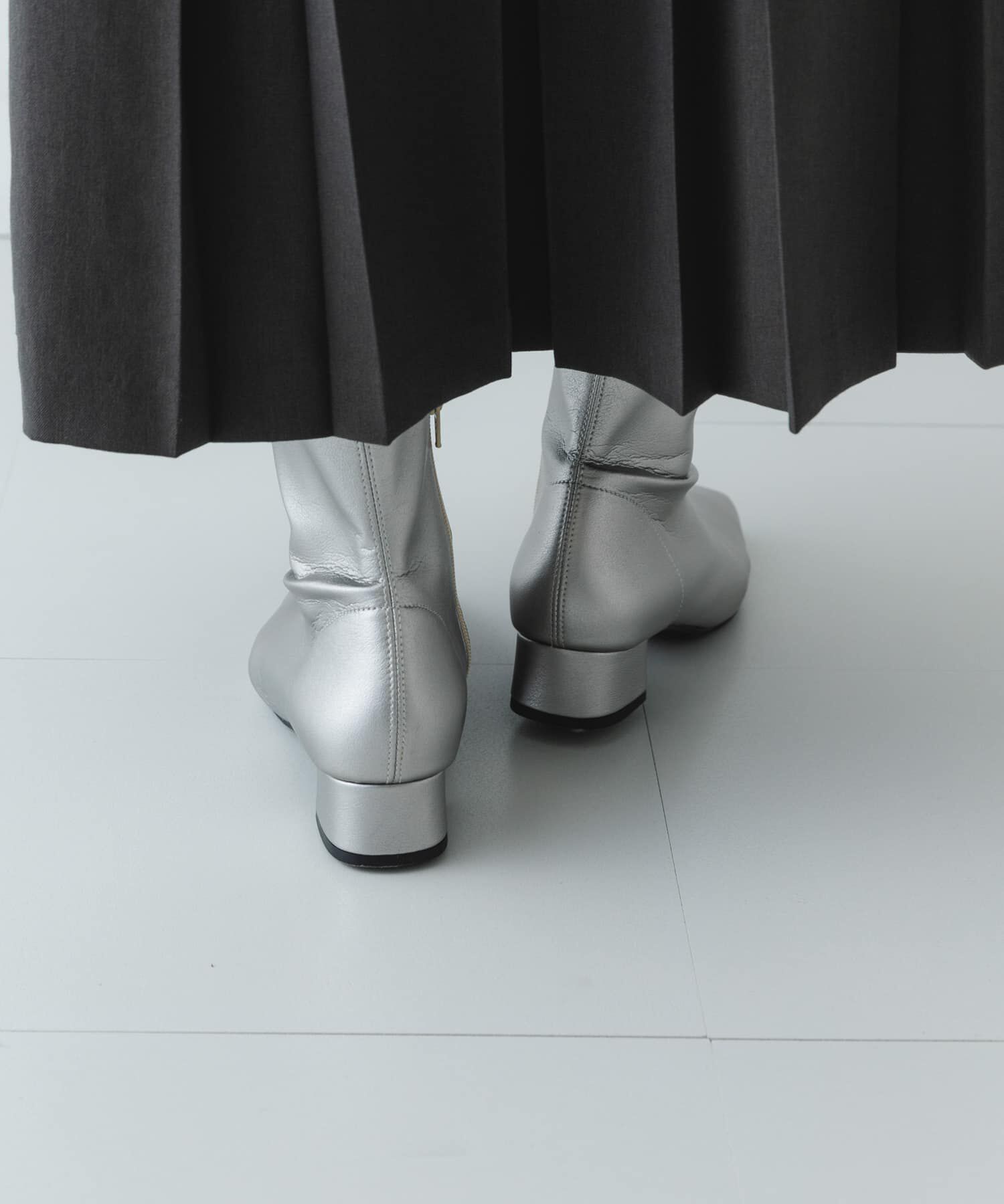 RODE SKO「『MADE IN JAPAN』3センチスクエアトゥショートブーツ」|ショートブーツ|