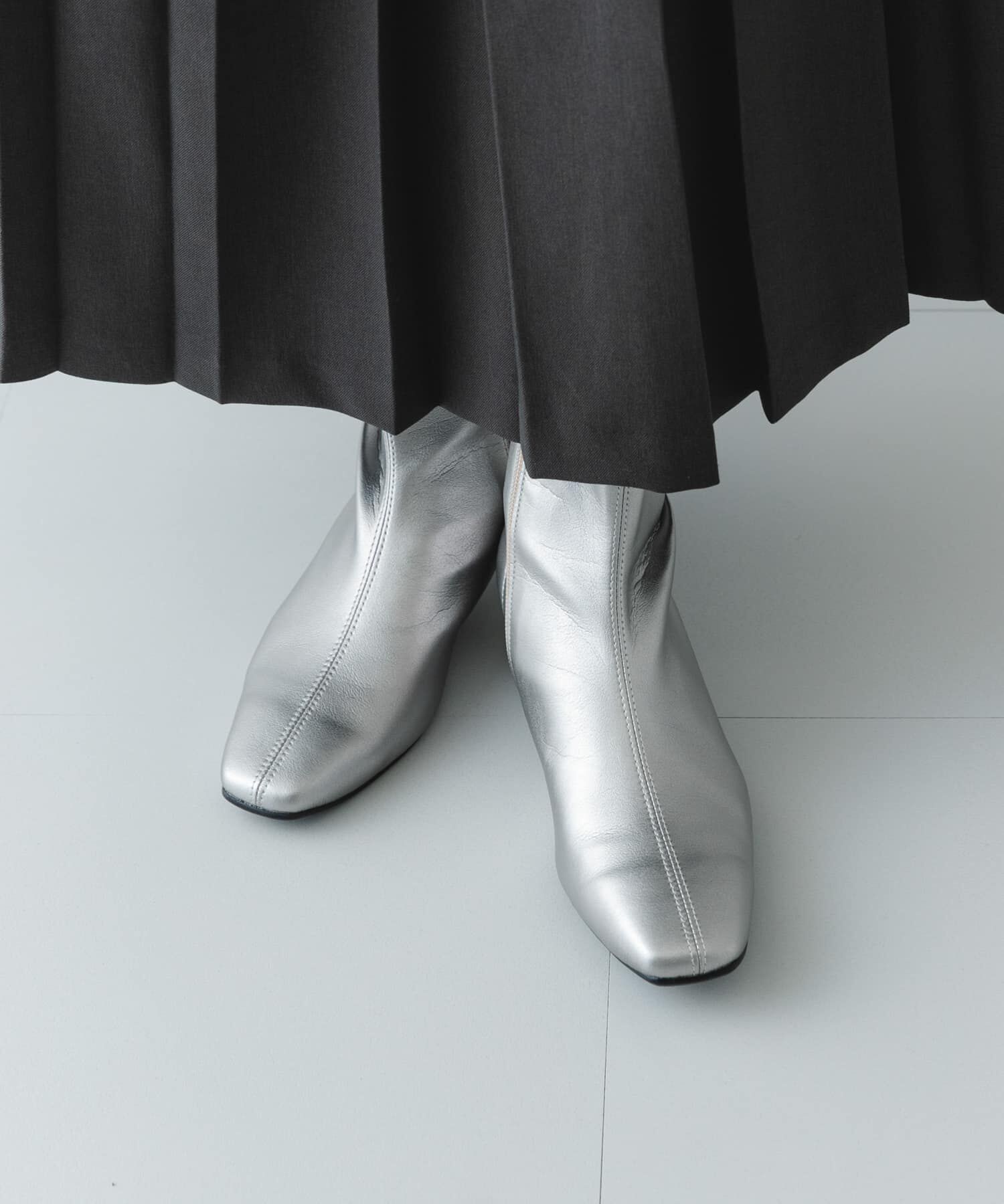 RODE SKO「『MADE IN JAPAN』3センチスクエアトゥショートブーツ」|ショートブーツ|