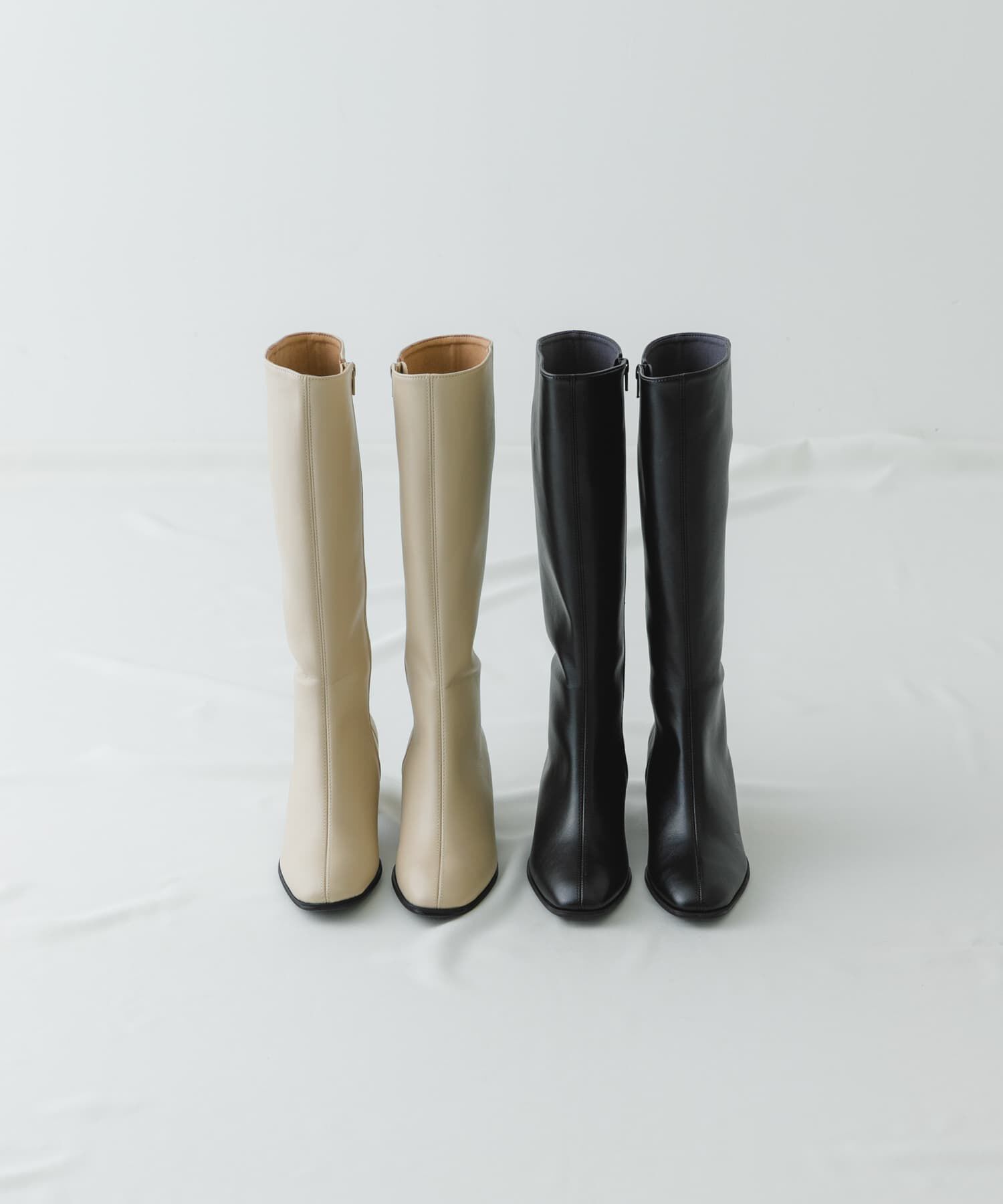 RODE SKO「『MADE IN JAPAN』5.5センチスクエアトゥロングブーツ」|ショートブーツ|