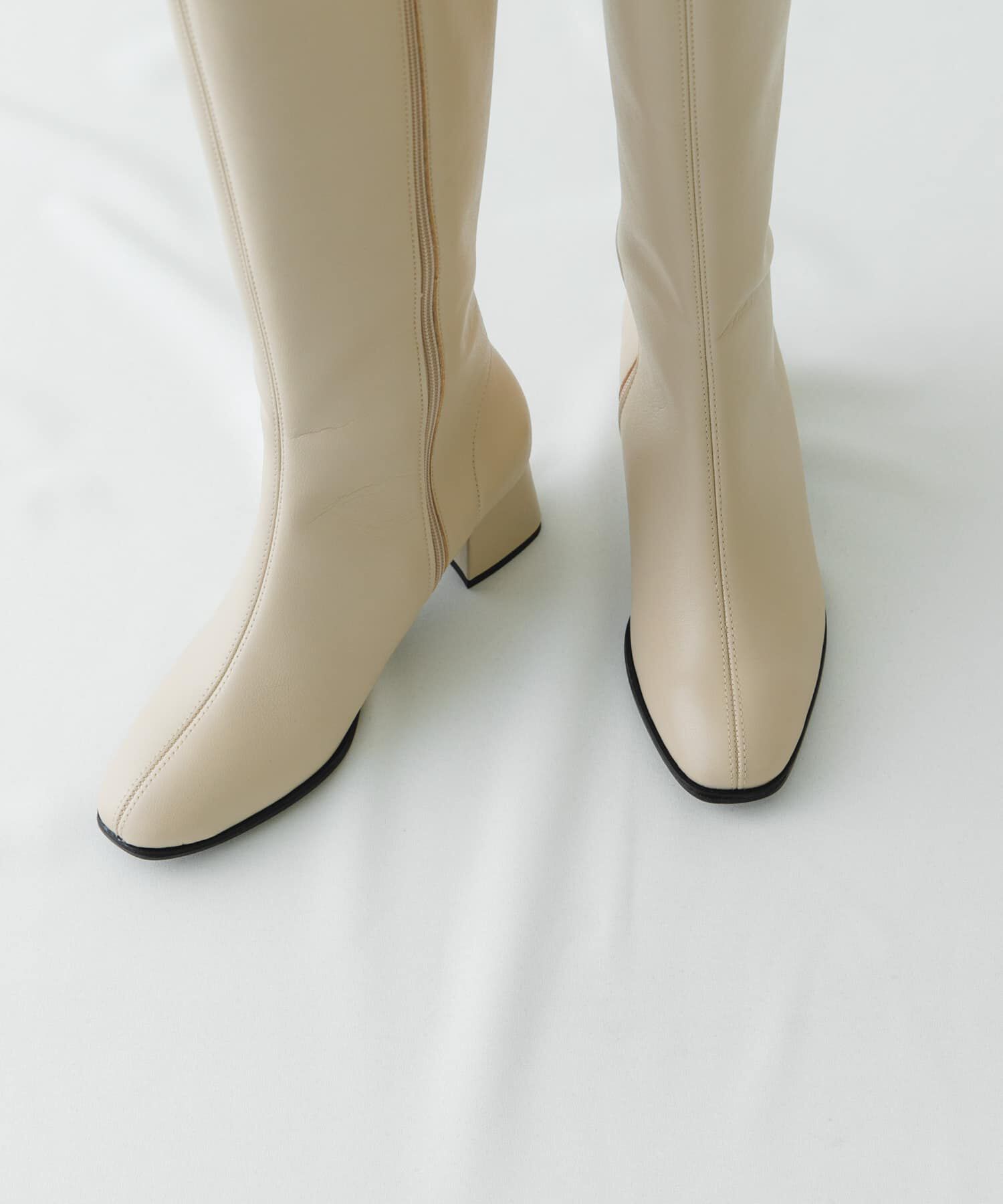 RODE SKO「『MADE IN JAPAN』5.5センチスクエアトゥロングブーツ」|ショートブーツ|