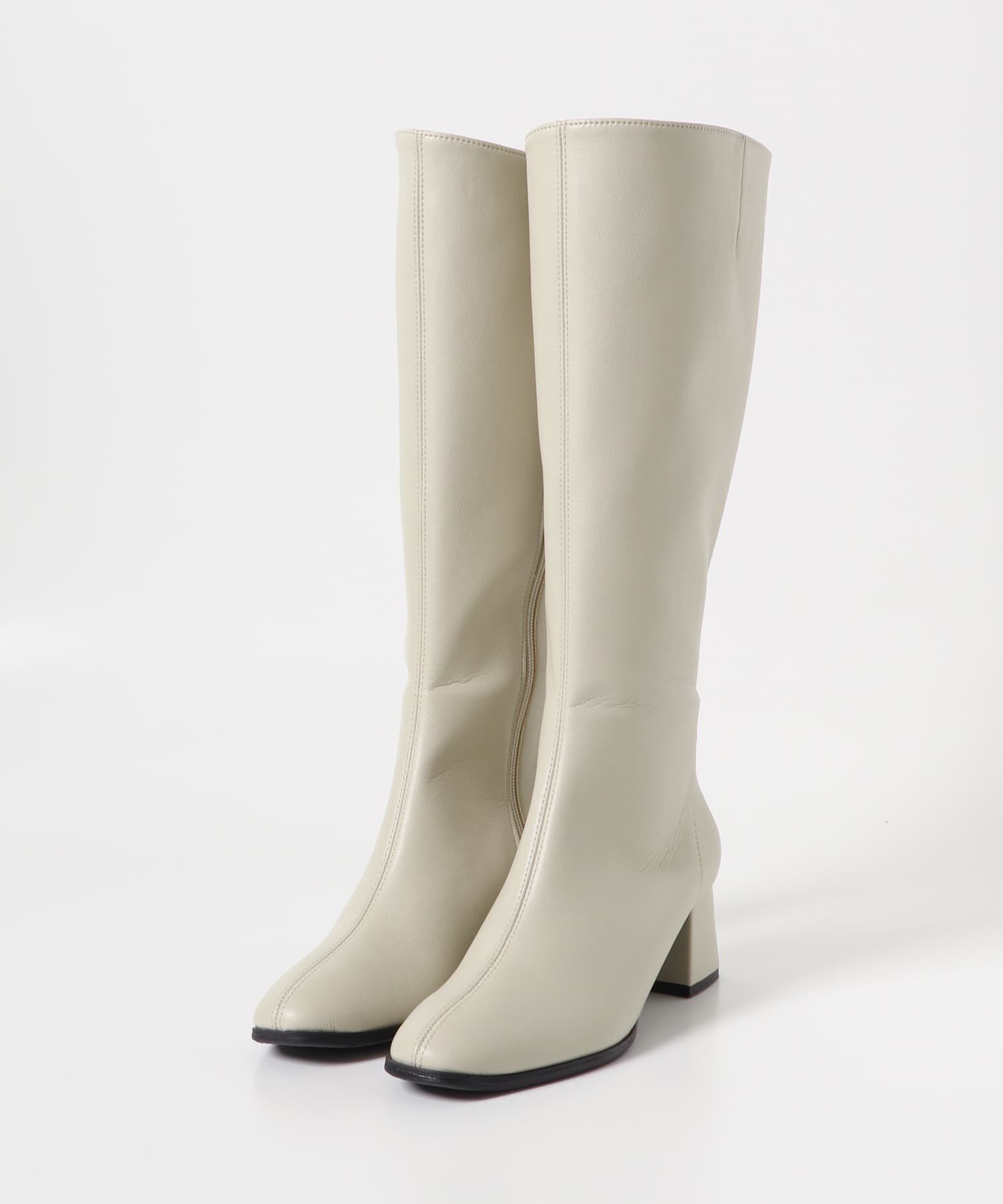 RODE SKO「『MADE IN JAPAN』5.5センチスクエアトゥロングブーツ」|ショートブーツ|