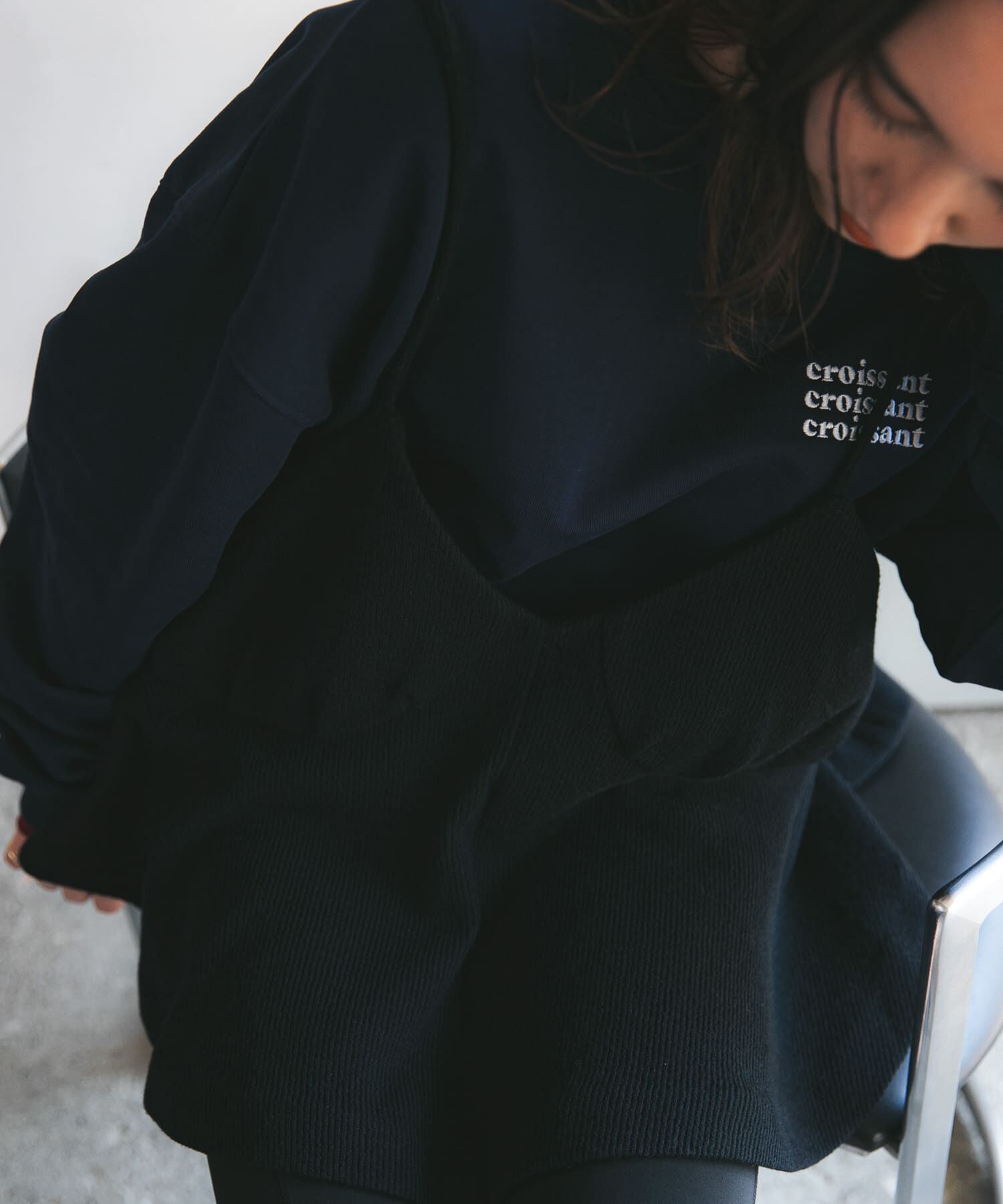 URBAN RESEARCH「『別注』crinkle crinkle crinkle&times;URBAN RESEARCH　wool  lingerie cami」|キャミソール|