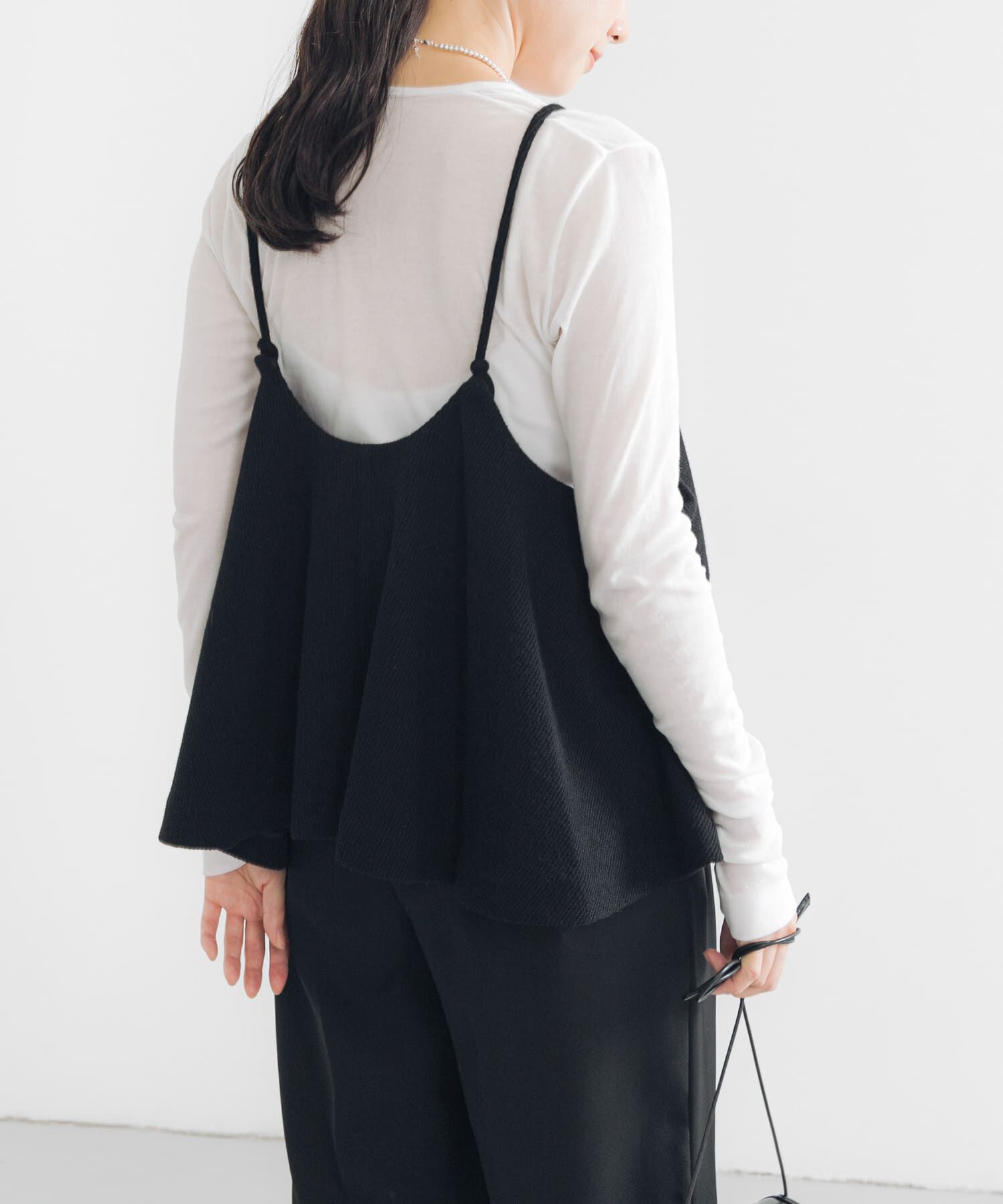 URBAN RESEARCH「『別注』crinkle crinkle crinkle&times;URBAN RESEARCH　wool  lingerie cami」|キャミソール|