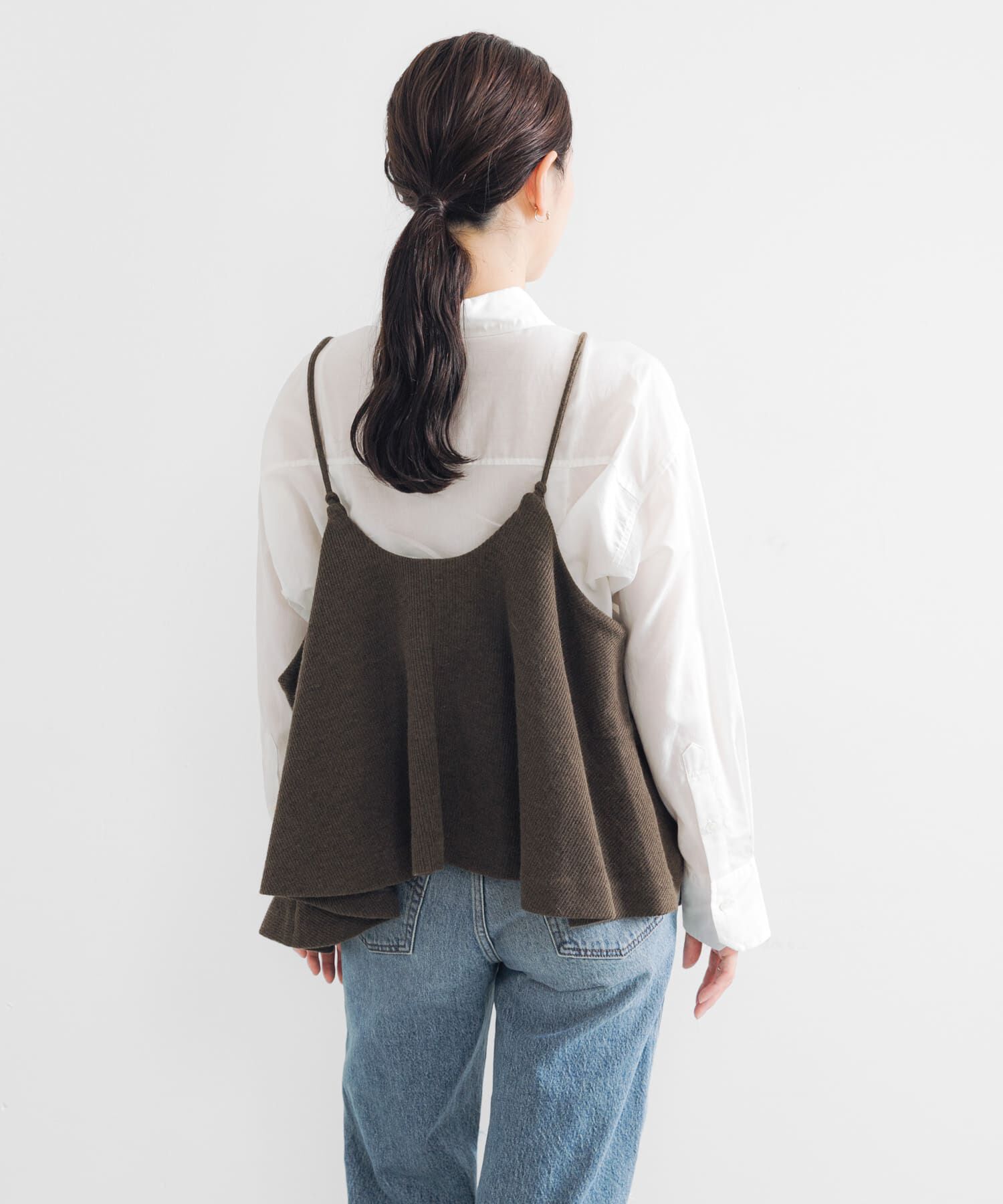 URBAN RESEARCH「『別注』crinkle crinkle crinkle&times;URBAN RESEARCH　wool  lingerie cami」|キャミソール|