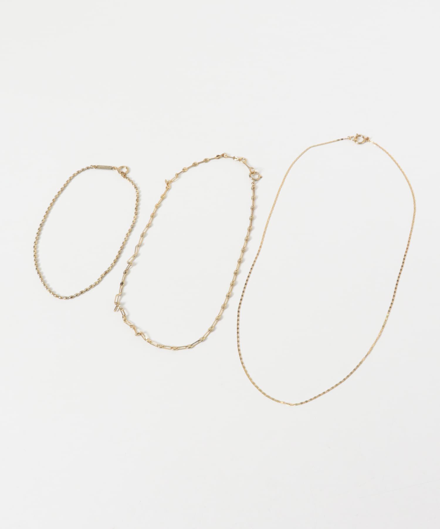URBAN RESEARCH ROSSO「in mood　MULTI LINK CHAIN 3P necklace」|ネックレス|