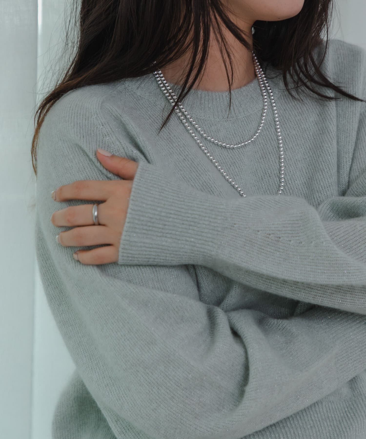 URBAN RESEARCH「FOX混ラメニット」|ニット・セーター|