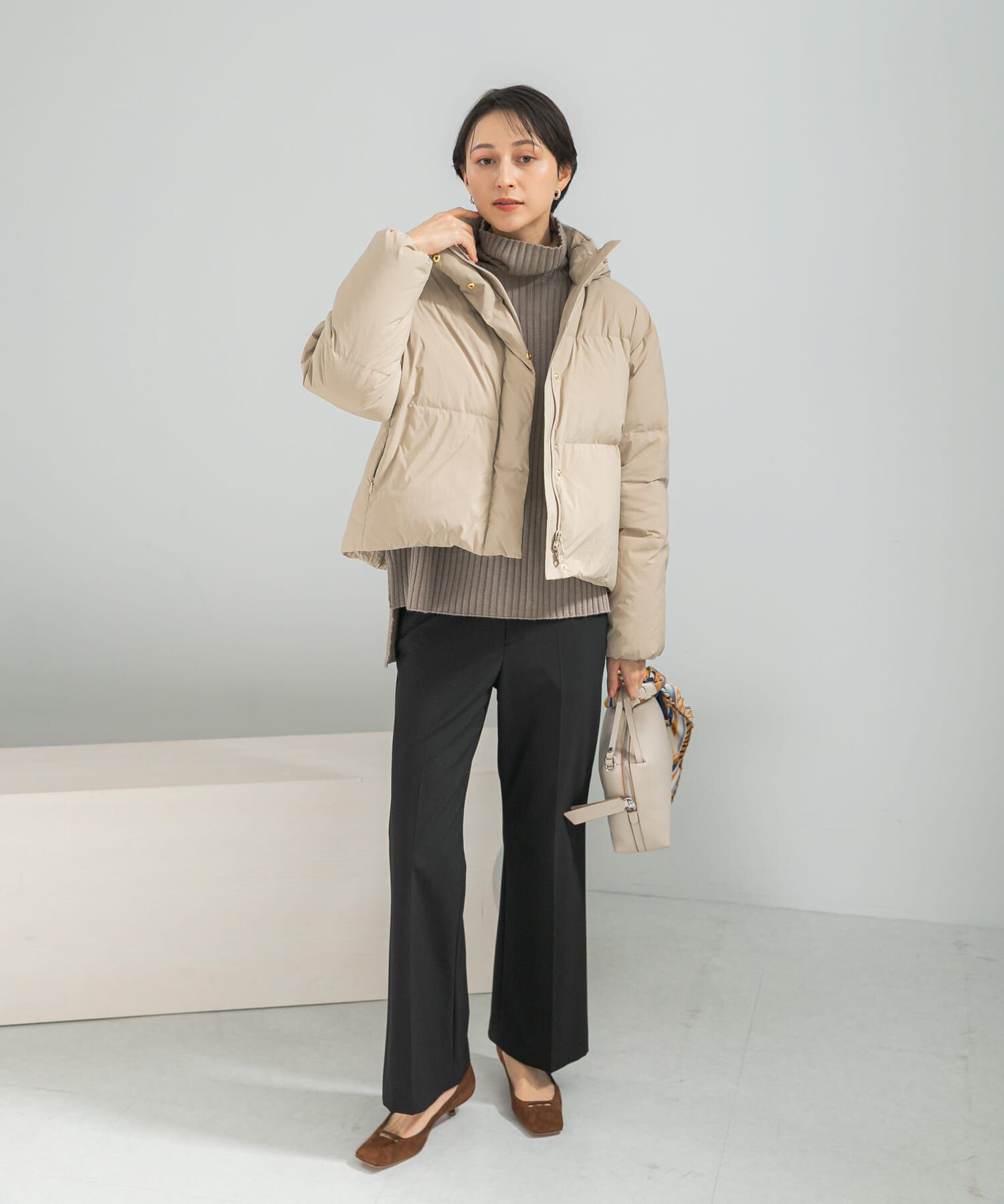 URBAN RESEARCH ROSSO「FRENCH DOWNショートダウンコート」|ダウン|